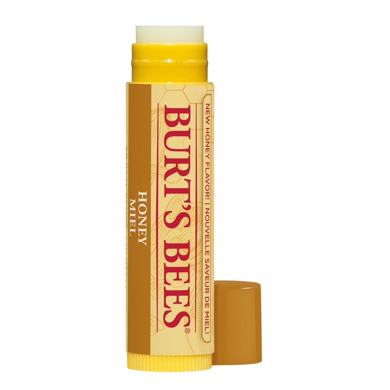 Burt's Bees 100% Natural Moisturising Lip Balm Tube Honey 4.25g thumbnail 2