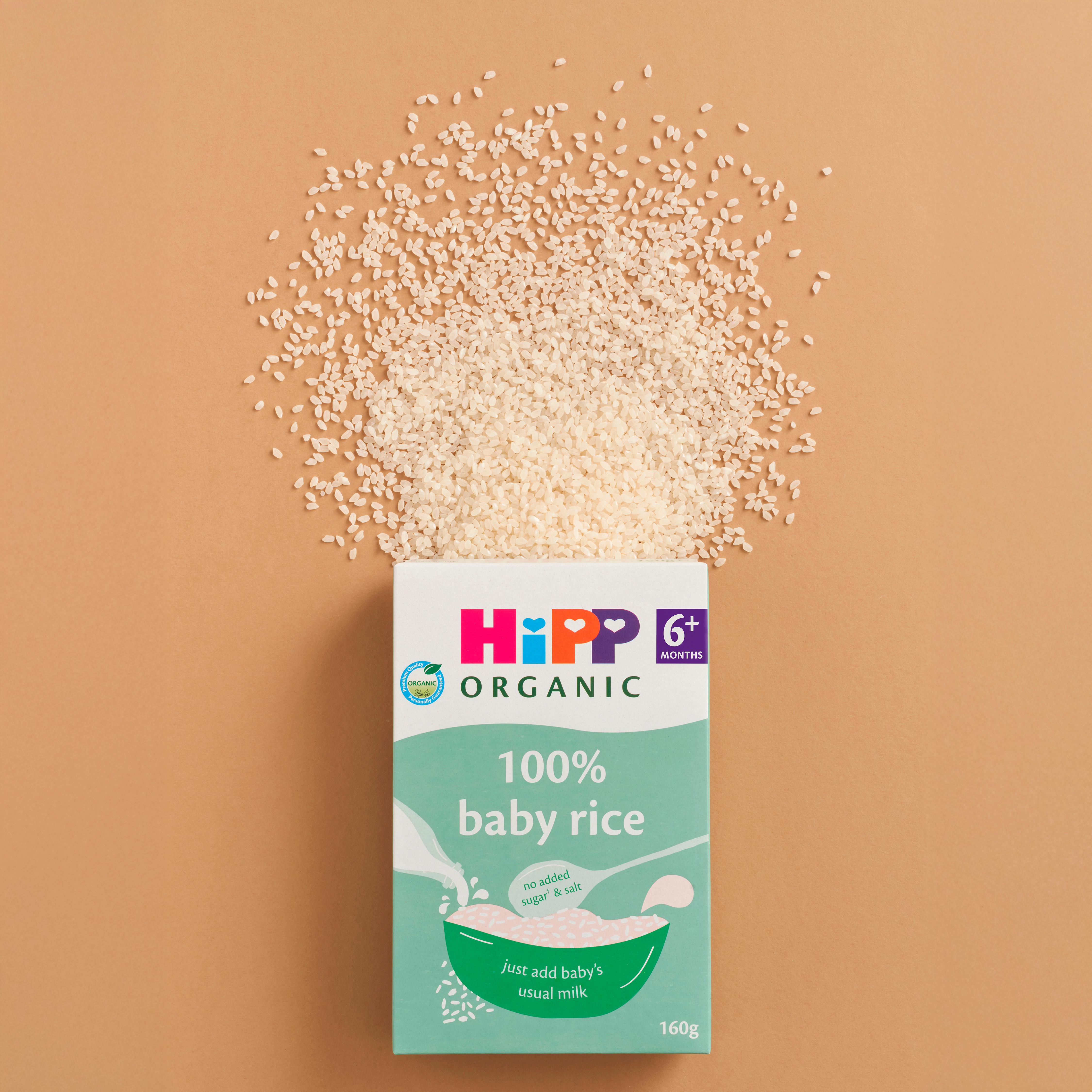 HiPP Organic 100% Baby Rice 6+ Months 160g thumbnail 3