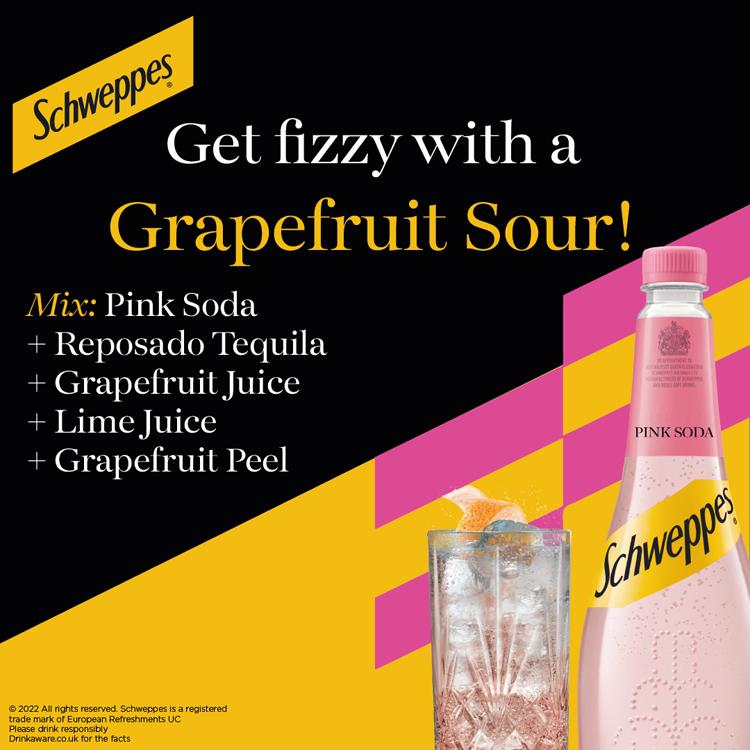 Schweppes Pink Soda 1L thumbnail 2