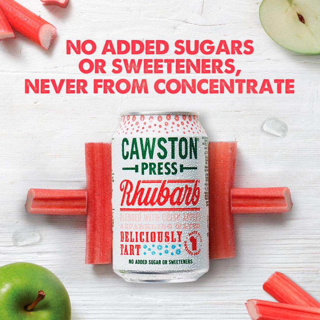 Cawston Press Rhubarb 330ml thumbnail 2