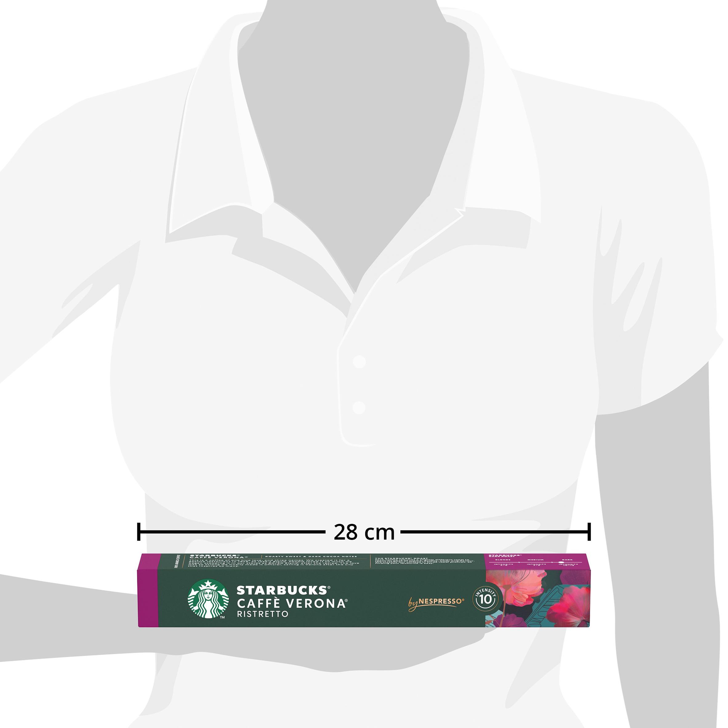 Starbucks by Nespresso Caffe Verona Espresso Coffee Pods x10 thumbnail 3