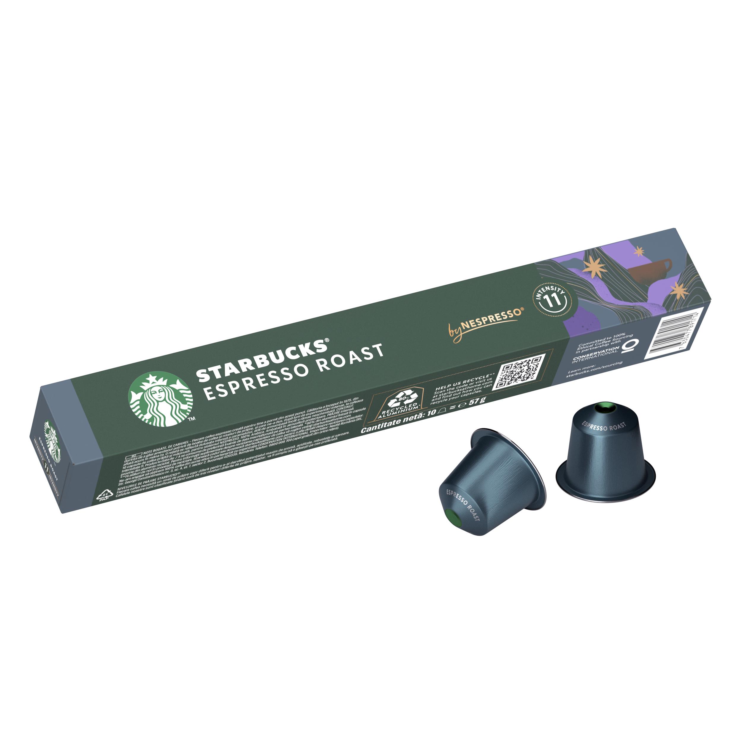 Starbucks by Nespresso Espresso Roast Coffee Pods x10 thumbnail 5
