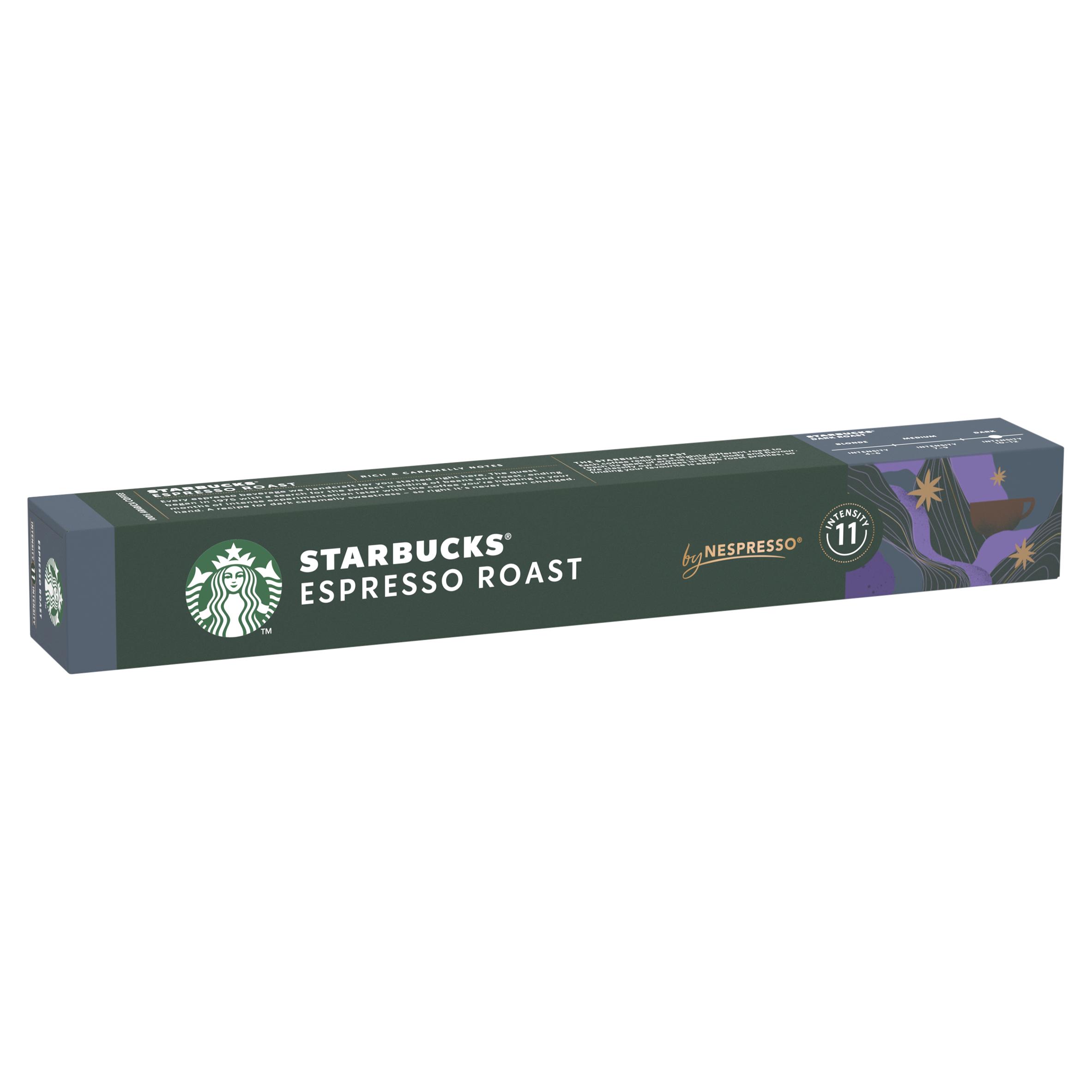 Starbucks by Nespresso Espresso Roast Coffee Pods x10 thumbnail 6