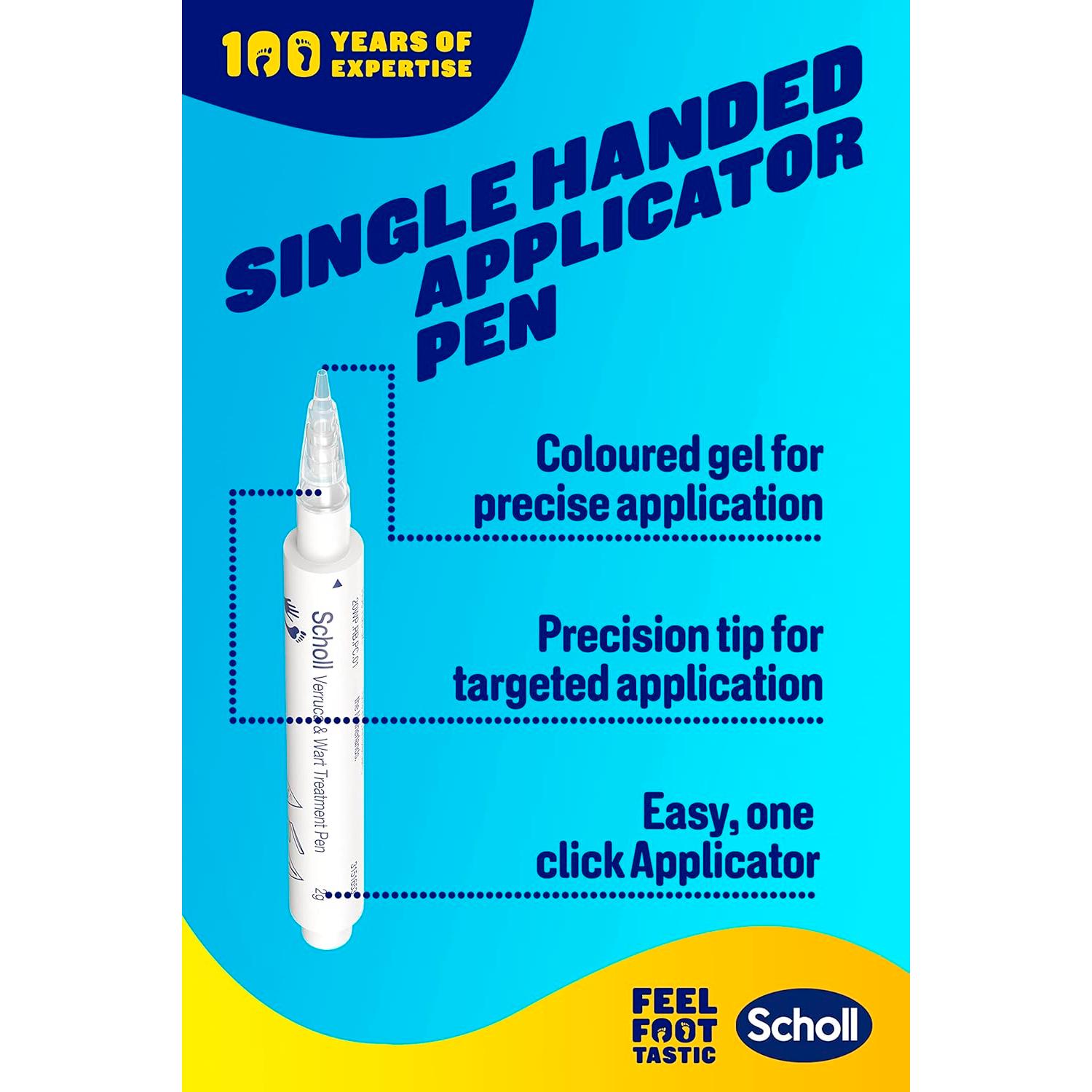 Scholl Verruca & Wart Complete Treatment Pen 4+ Years 2ml thumbnail 6