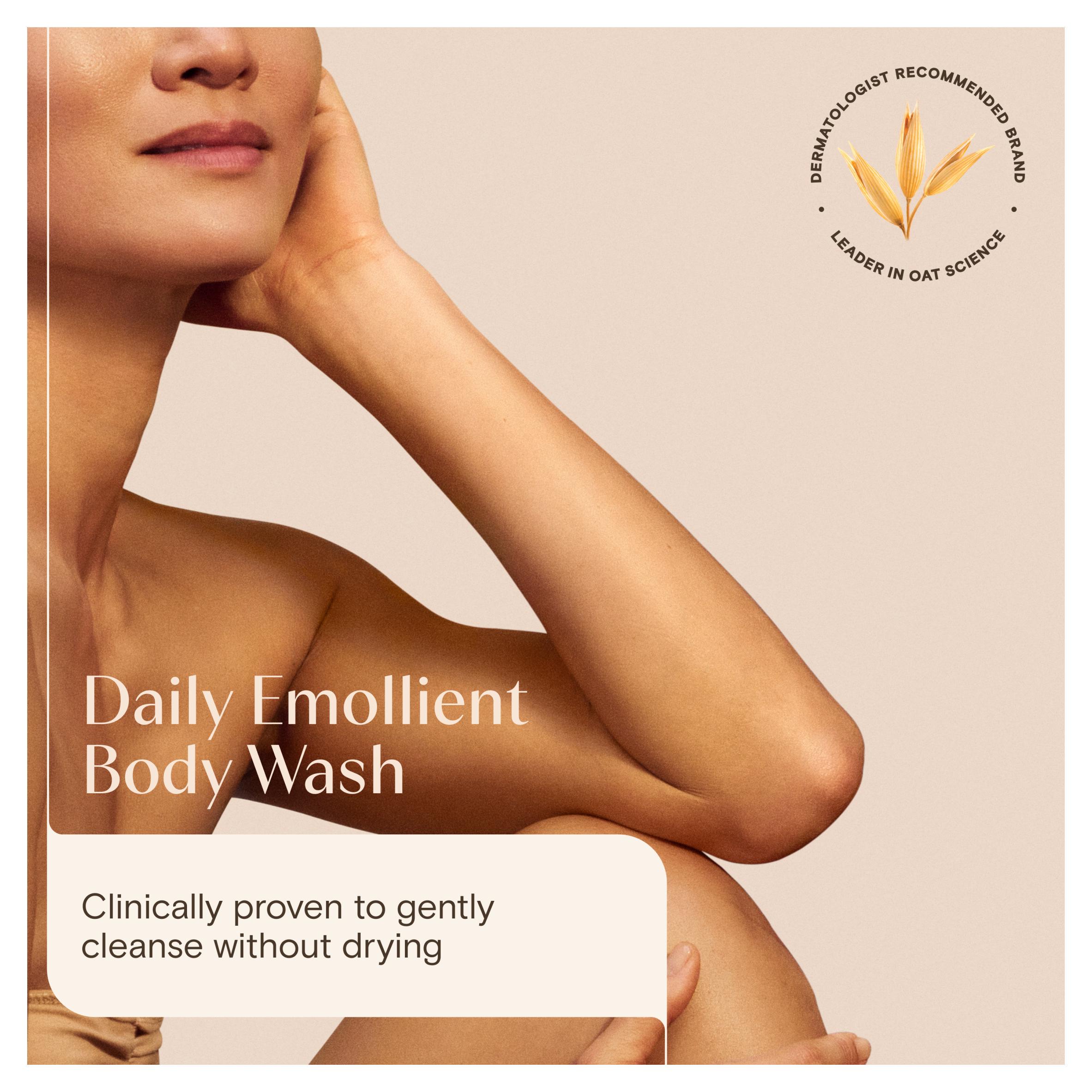 Aveeno Dermexa Daily Emollient Body Wash Unscented Soap Free 300ml thumbnail 2