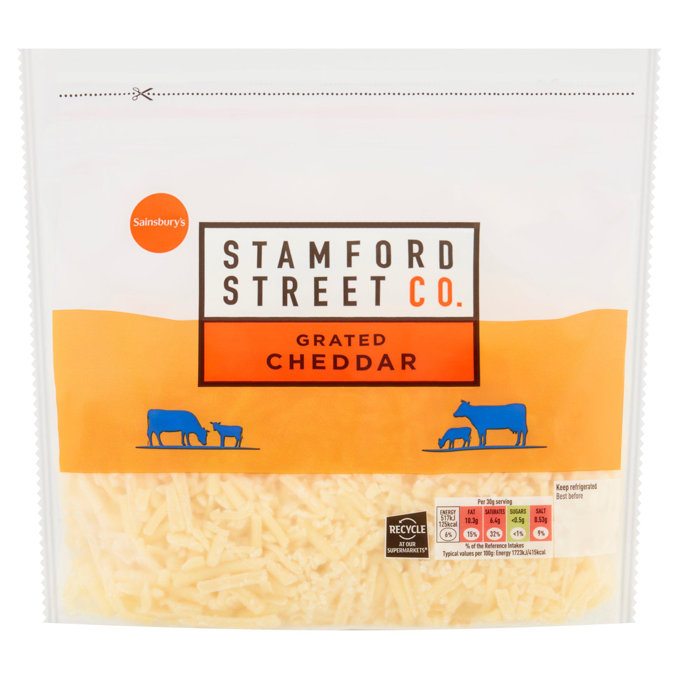 Stamford Street Co. Grated Cheddar 500g