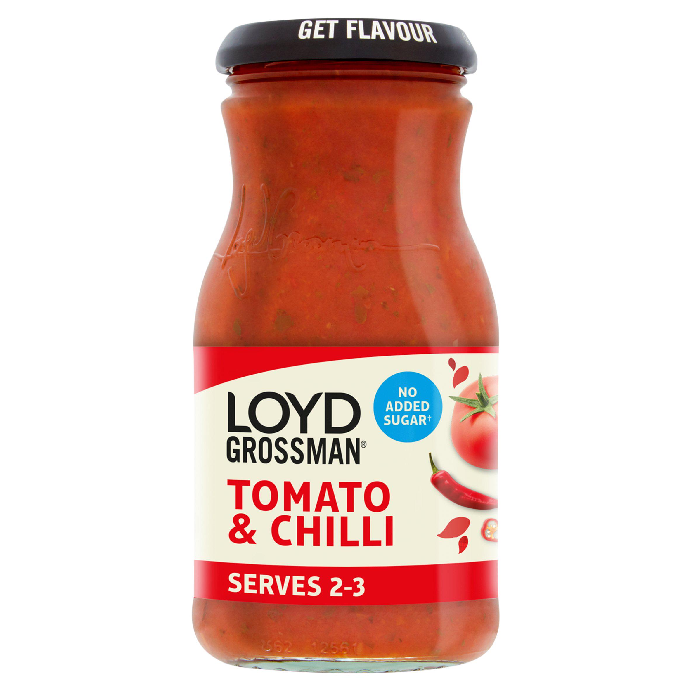 Loyd Grossman Tomato & Chilli No Added Sugar
