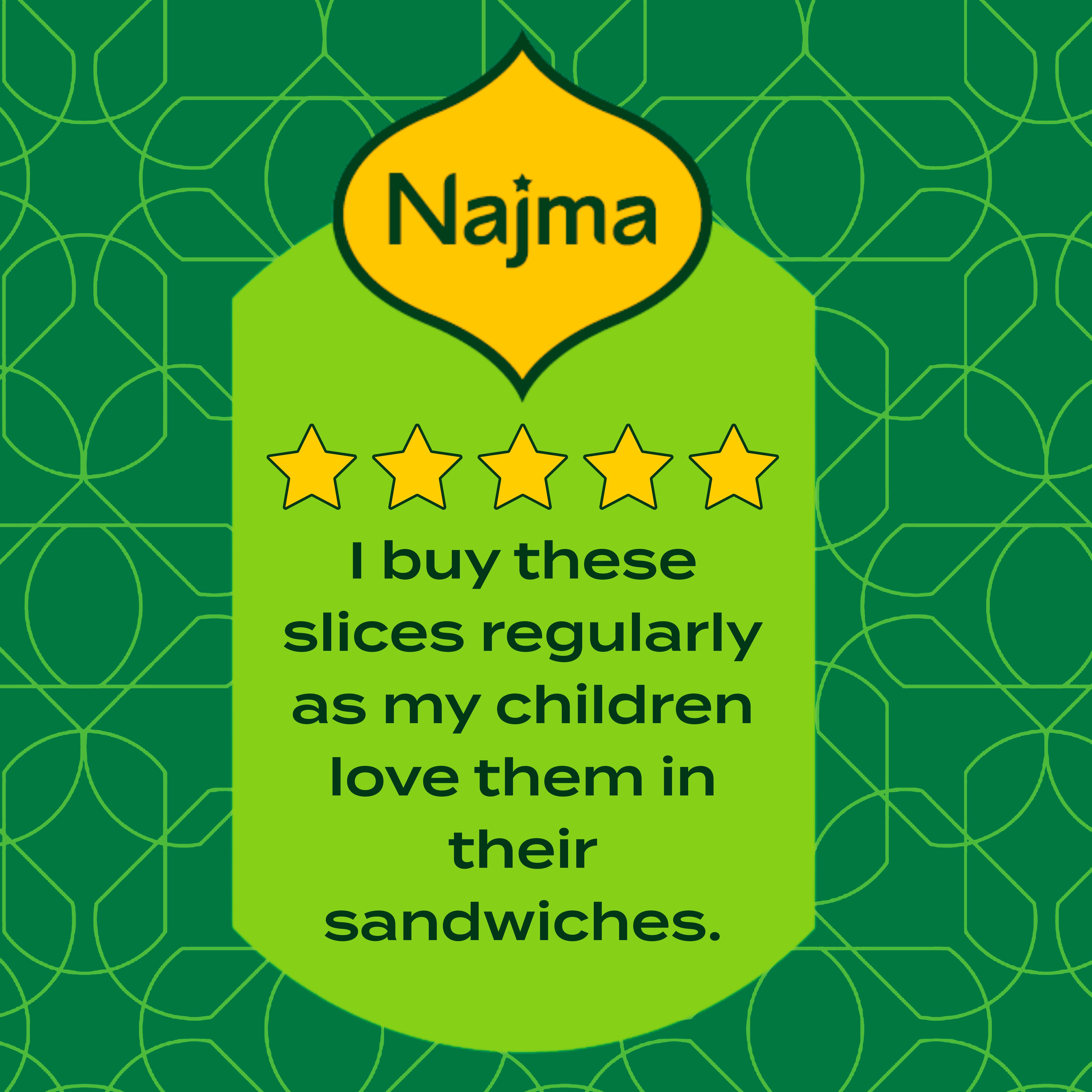 Najma Bear Delicious Slices of Turkey Sausage x6 90g thumbnail 3