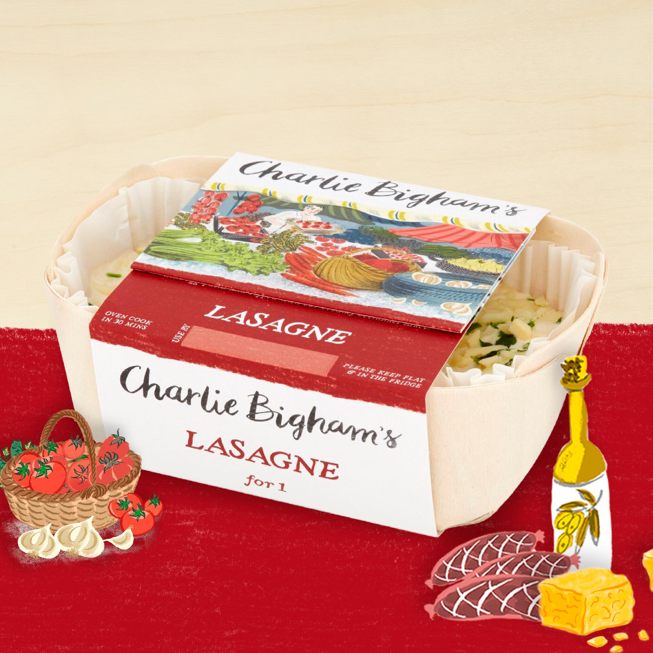 Charlie Bigham's Lasagne for 1 355g thumbnail 2