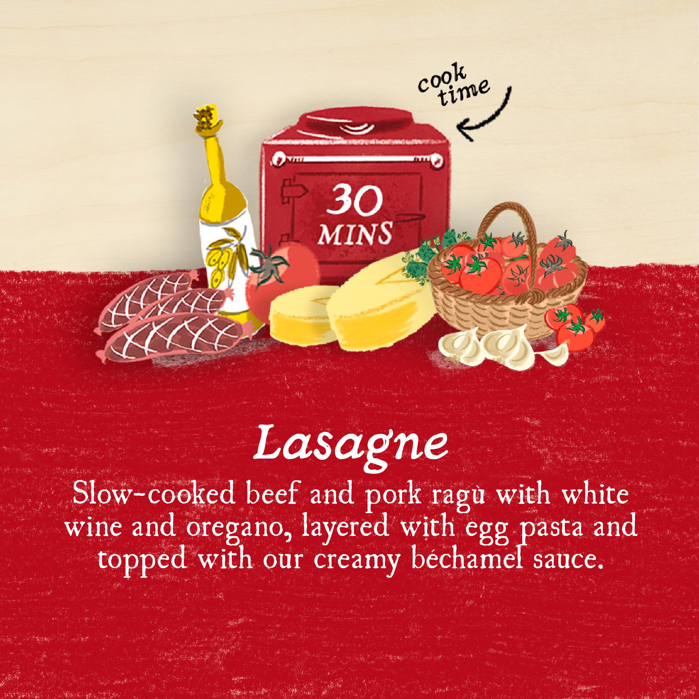 Charlie Bigham's Lasagne for 1 355g thumbnail 4