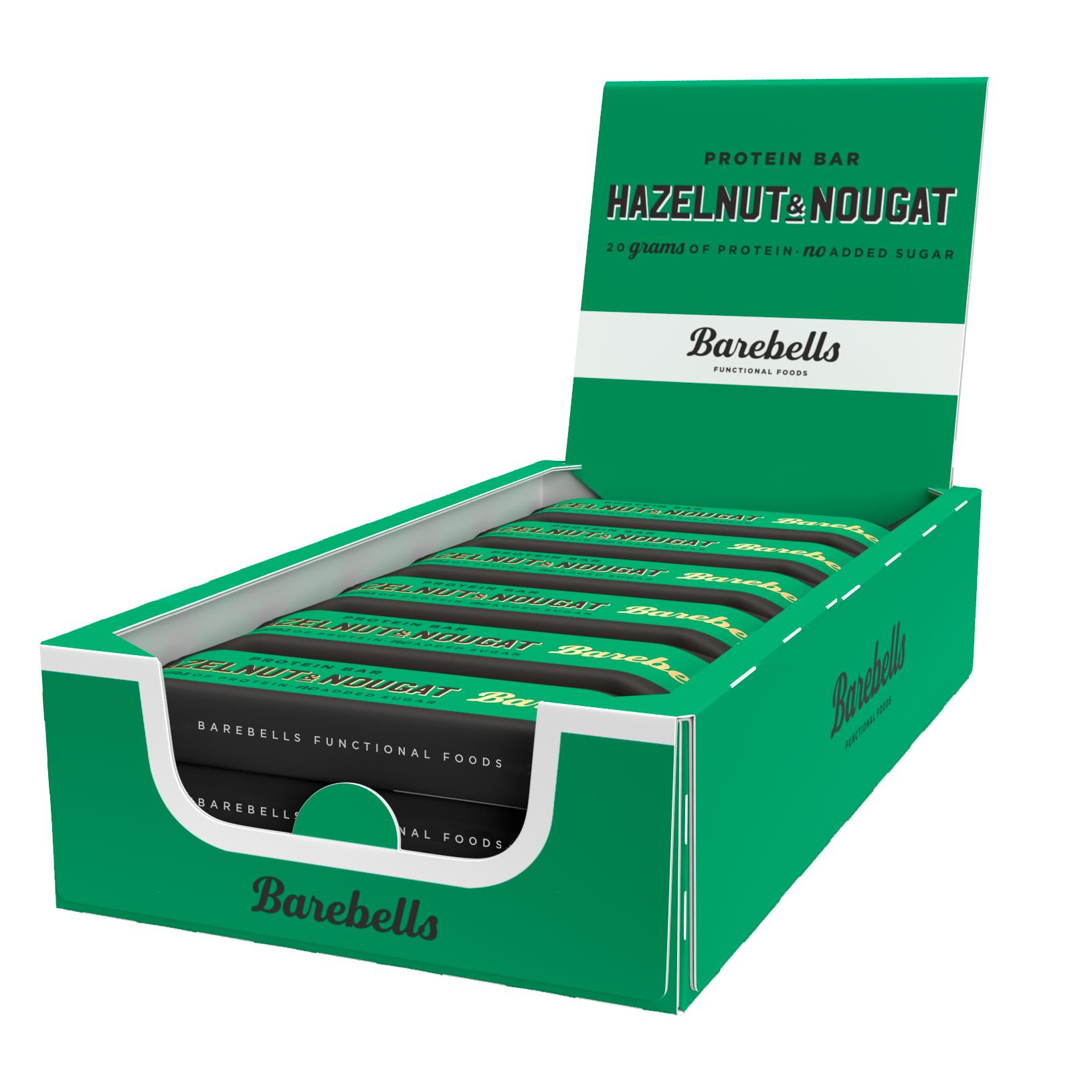 Barebells Protein Bar Hazelnut & Nougat 55g thumbnail 2