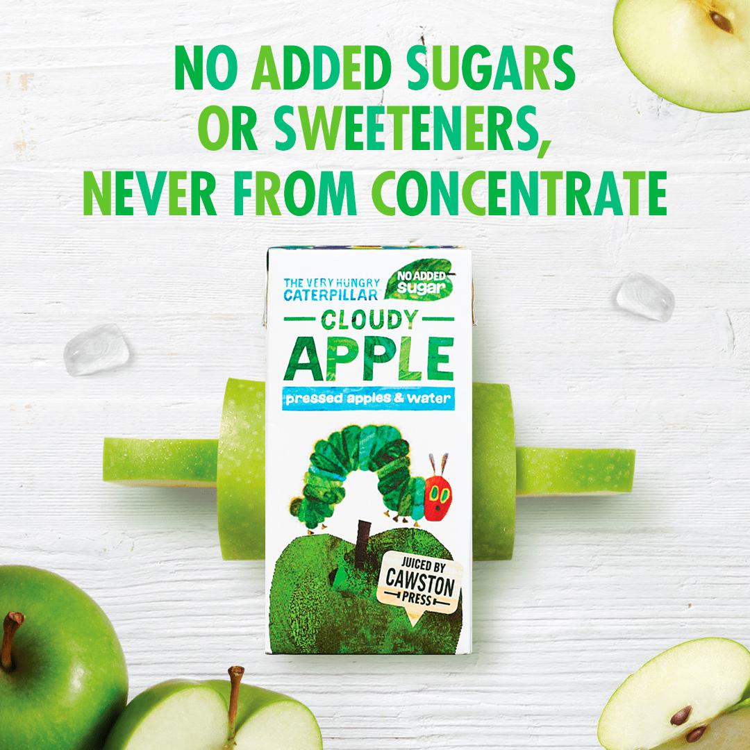 The Very Hungry Caterpillar Cloudy Apple Pressed Apple 3 x 200ml thumbnail 2