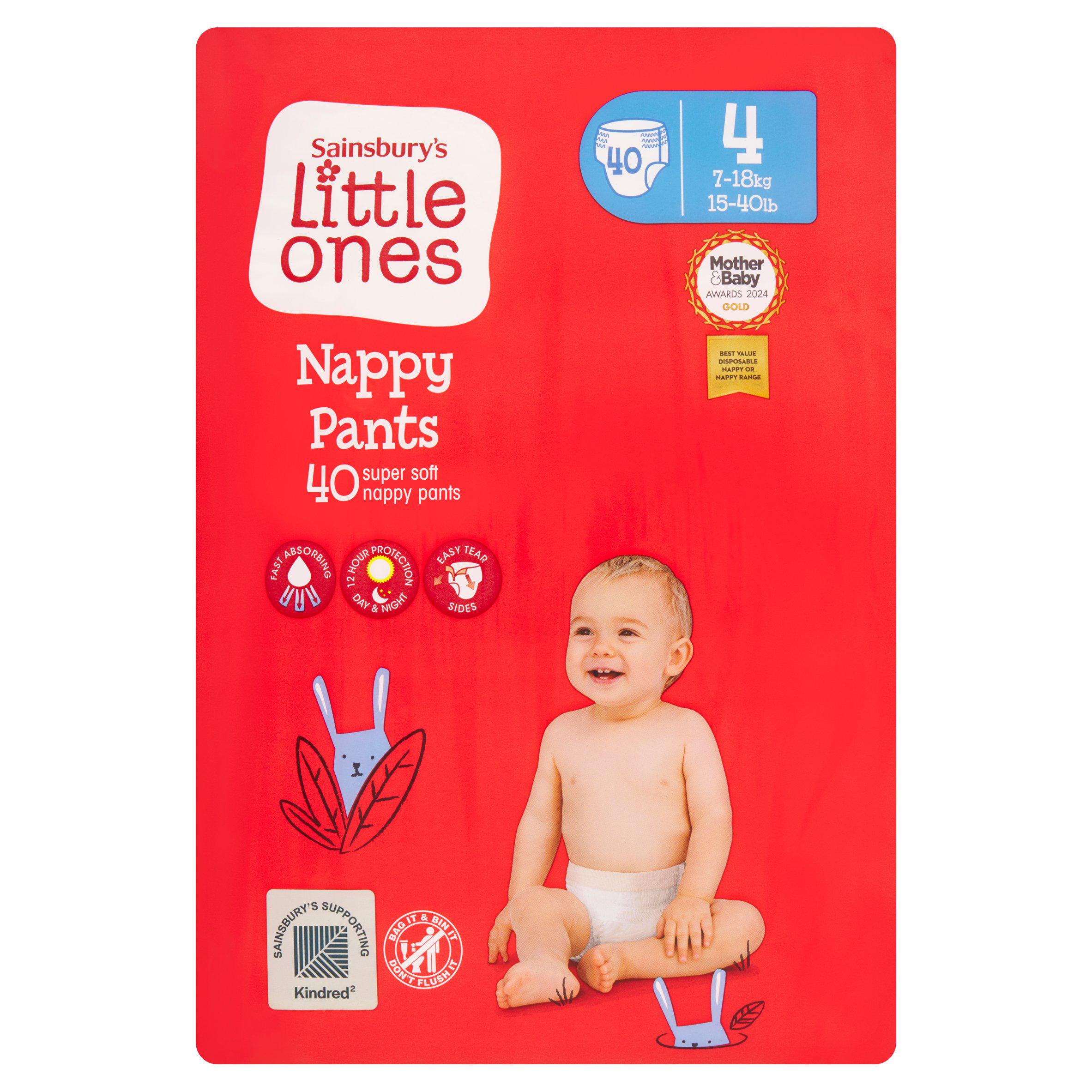 Sainsbury's Little Ones Pants Size 4 x40