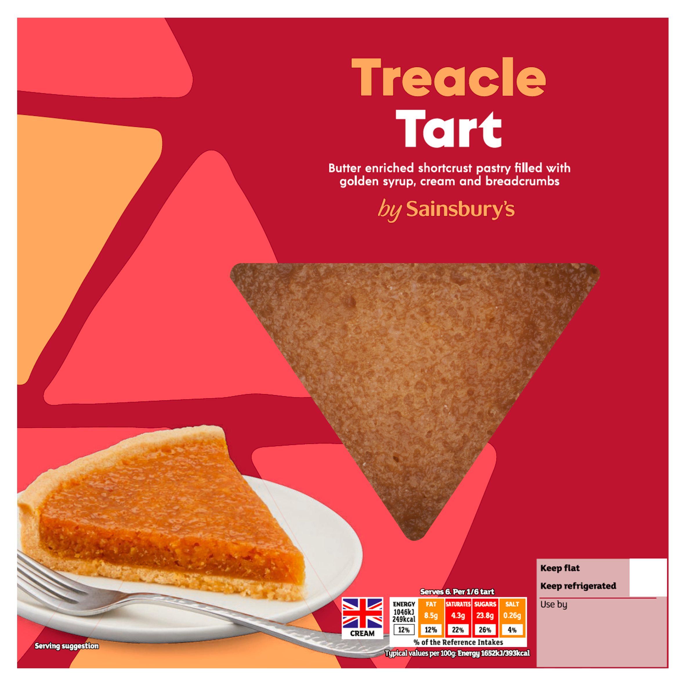 Sainsbury's Treacle Tart 380g