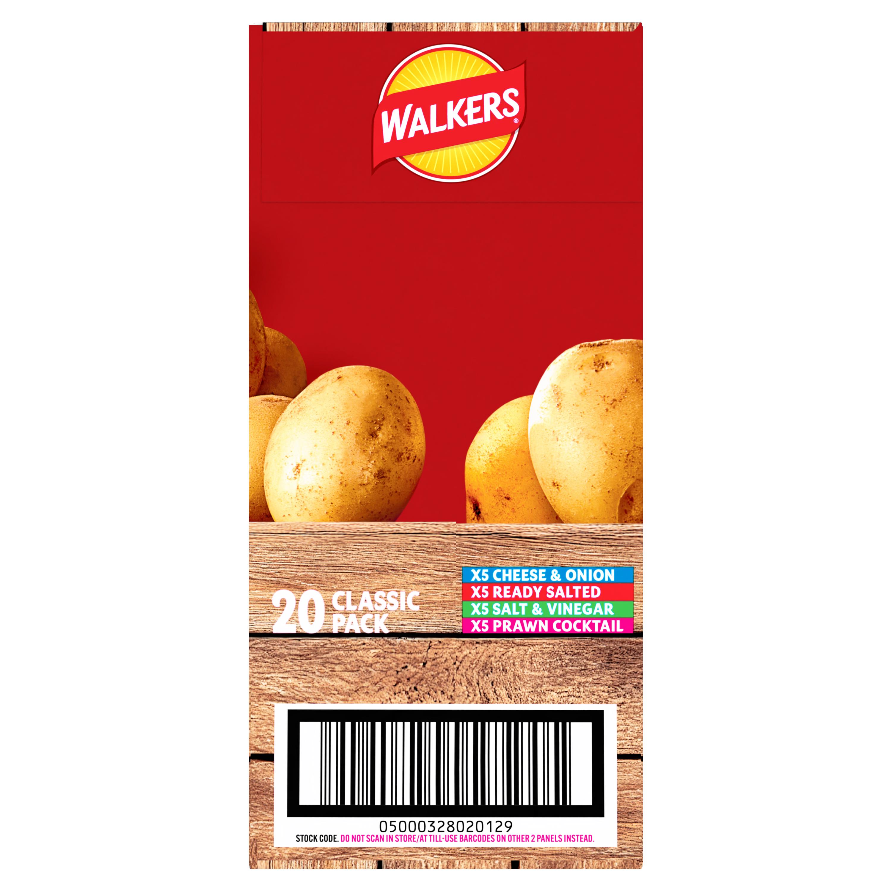 Walkers Classic Variety Multipack Crisps 20x25g thumbnail 5