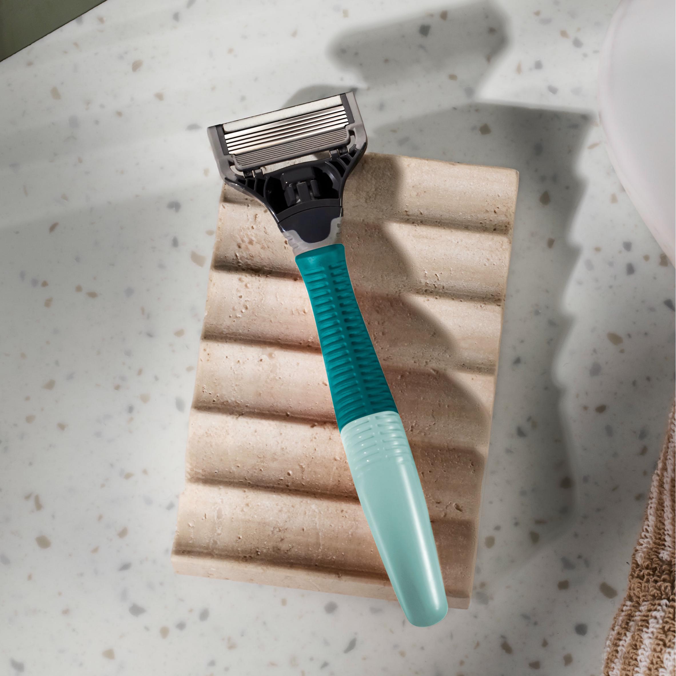 Harry's Men's 5 Blade Razor Tropical Green thumbnail 6