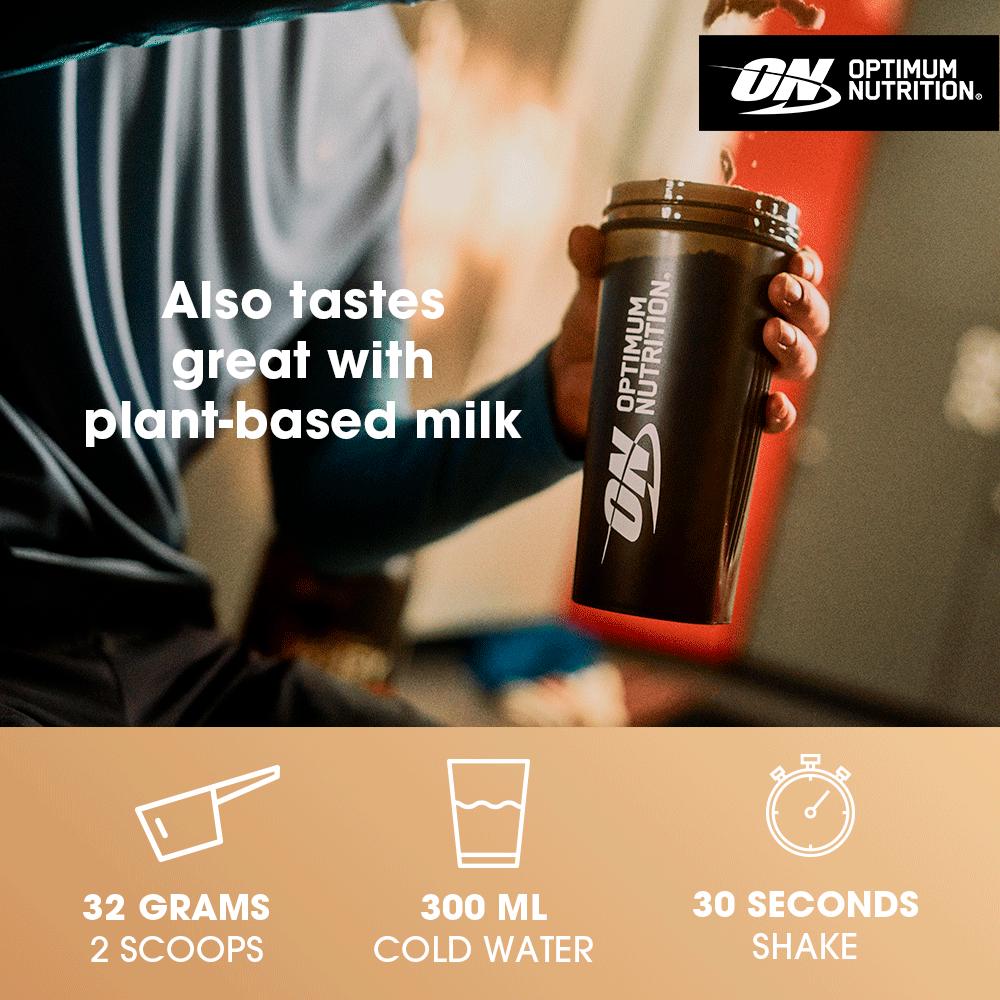 Optimum Nutrition Gold Standard 100% Plant Protein Powder Double Rich Chocolate Flavour 20 servings 684g thumbnail 4