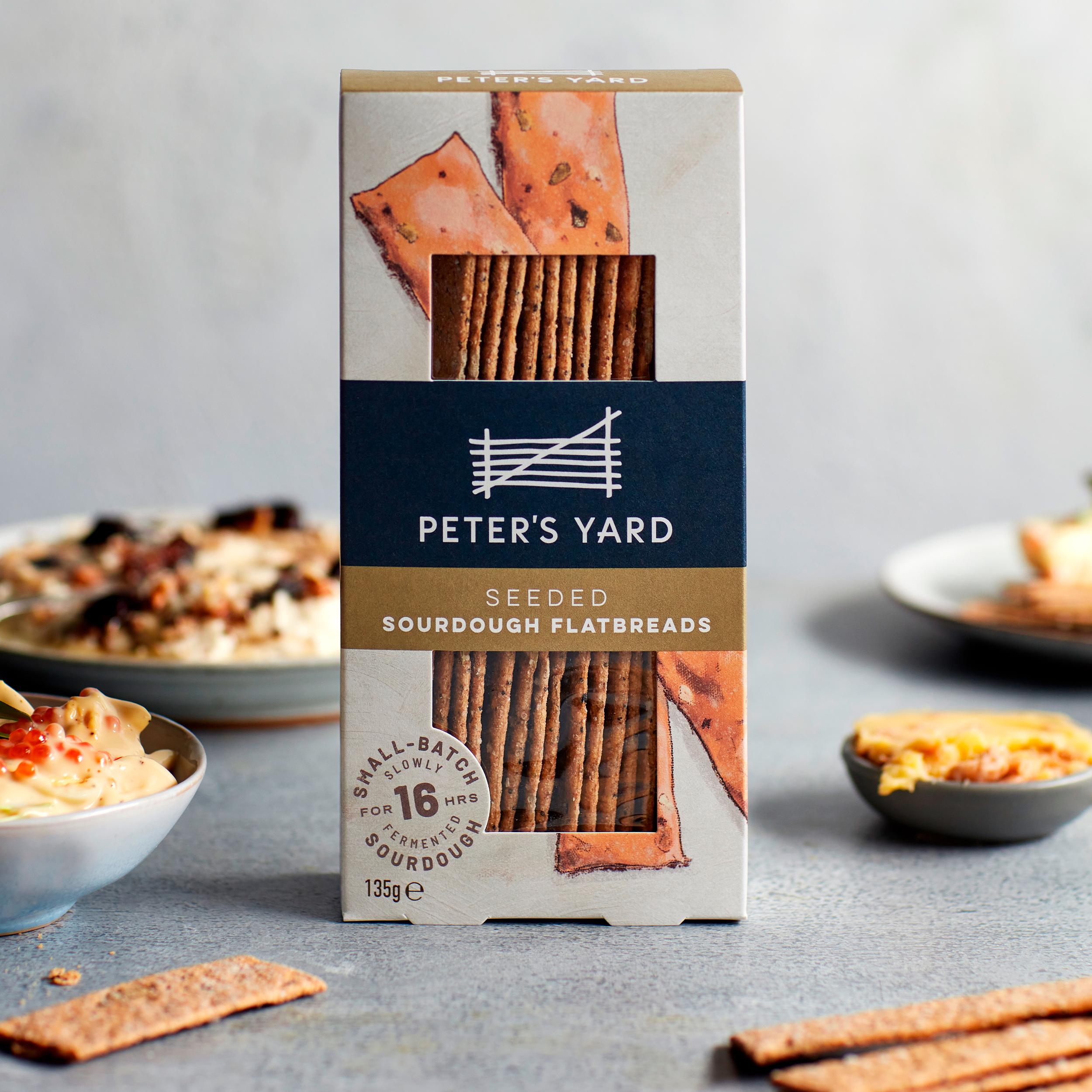 Peter's Yard Seeded Sourdough Flatbreads 135g thumbnail 3