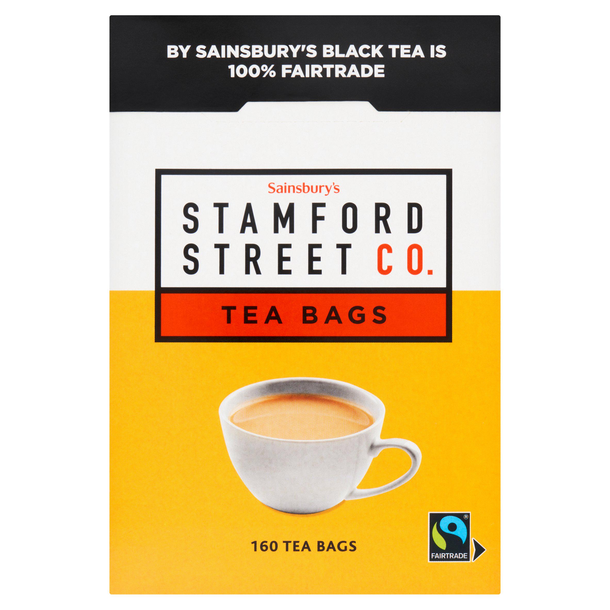 Stamford Street Co. Fairtrade Tea Bags x160 400g