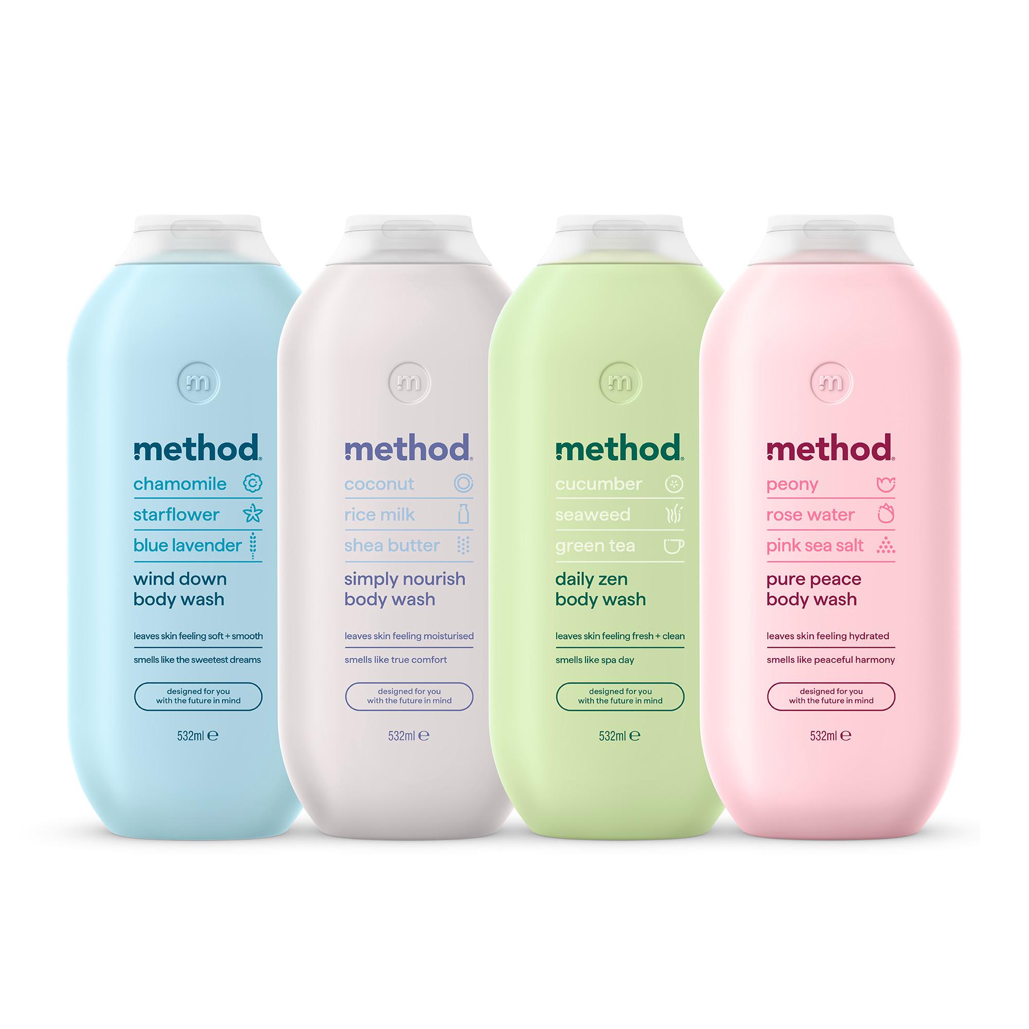Method Simply Nourish Body Wash 532ml thumbnail 3