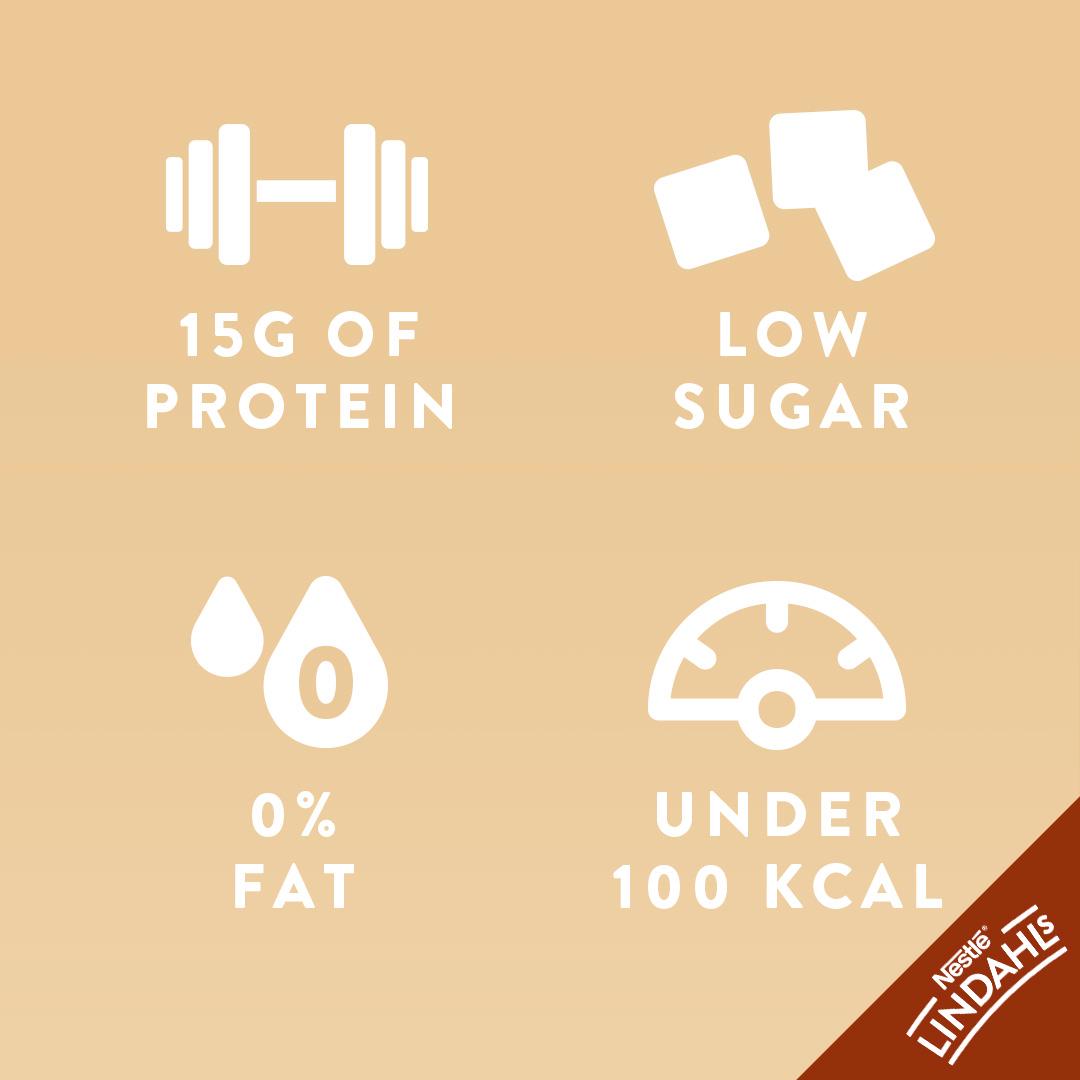 Lindahls Kvarg Stracciatella with Chocolate Pieces High Protein Yogurt 150g thumbnail 3
