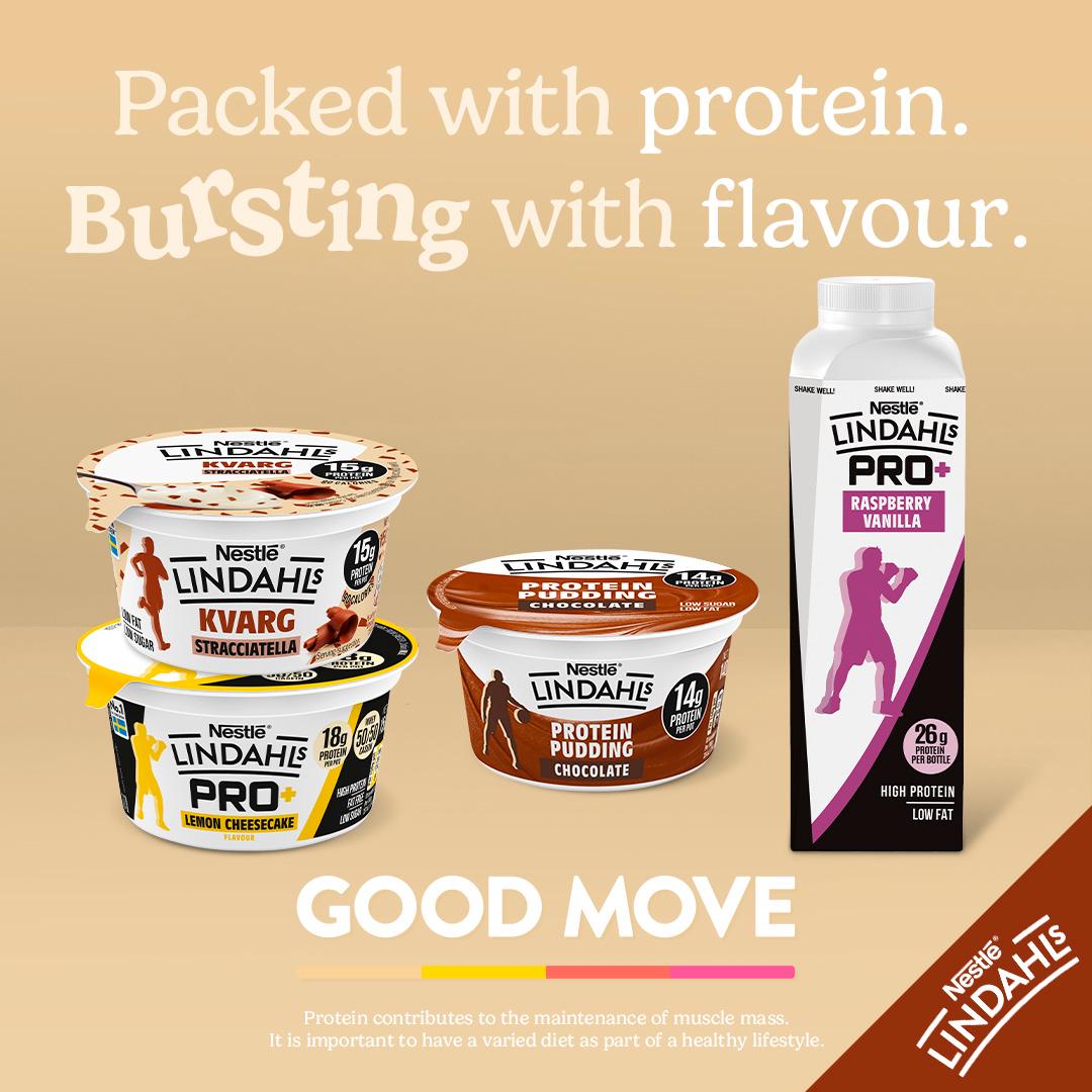 Lindahls Kvarg Stracciatella with Chocolate Pieces High Protein Yogurt 150g thumbnail 4