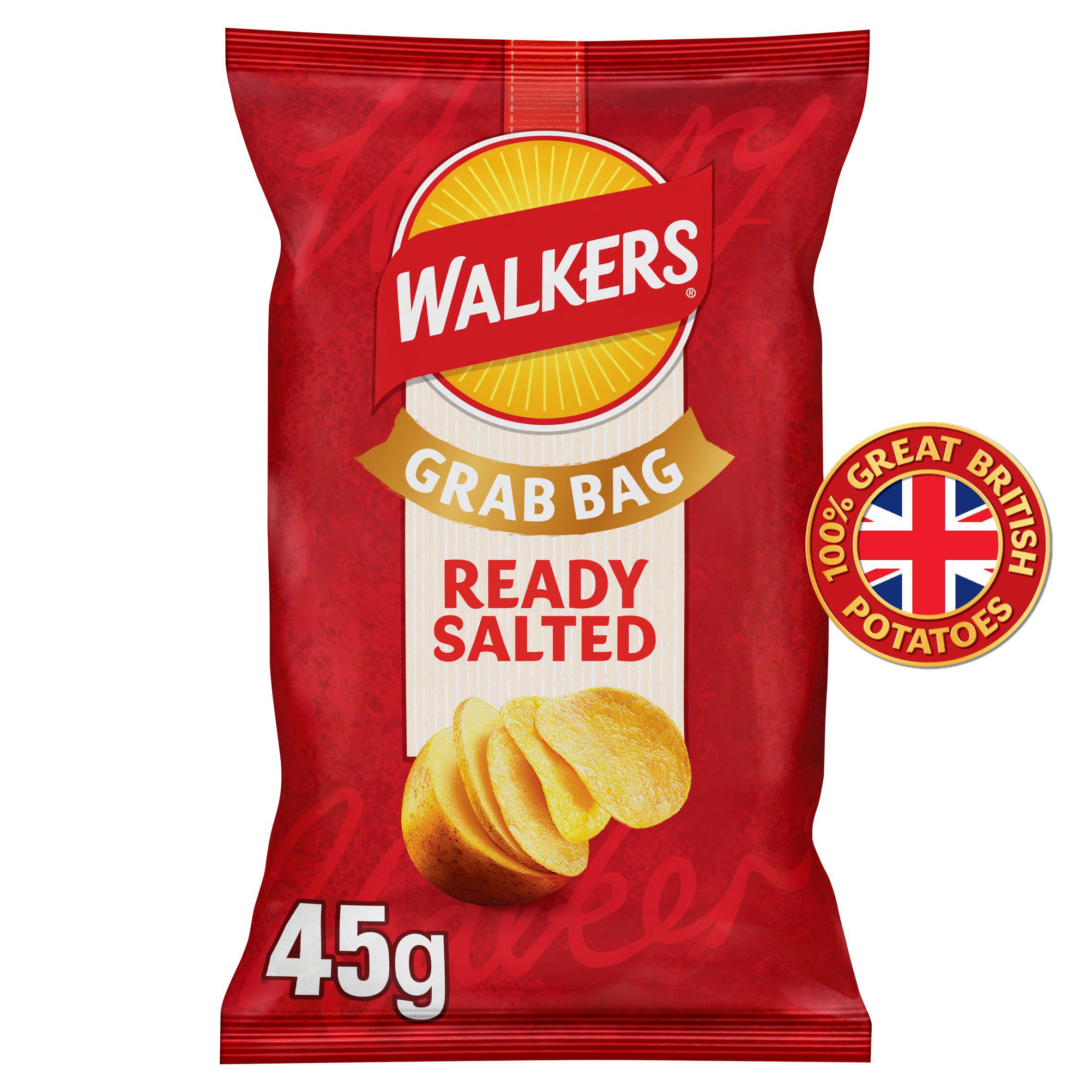 Walkers Ready Salted Crisps 45g