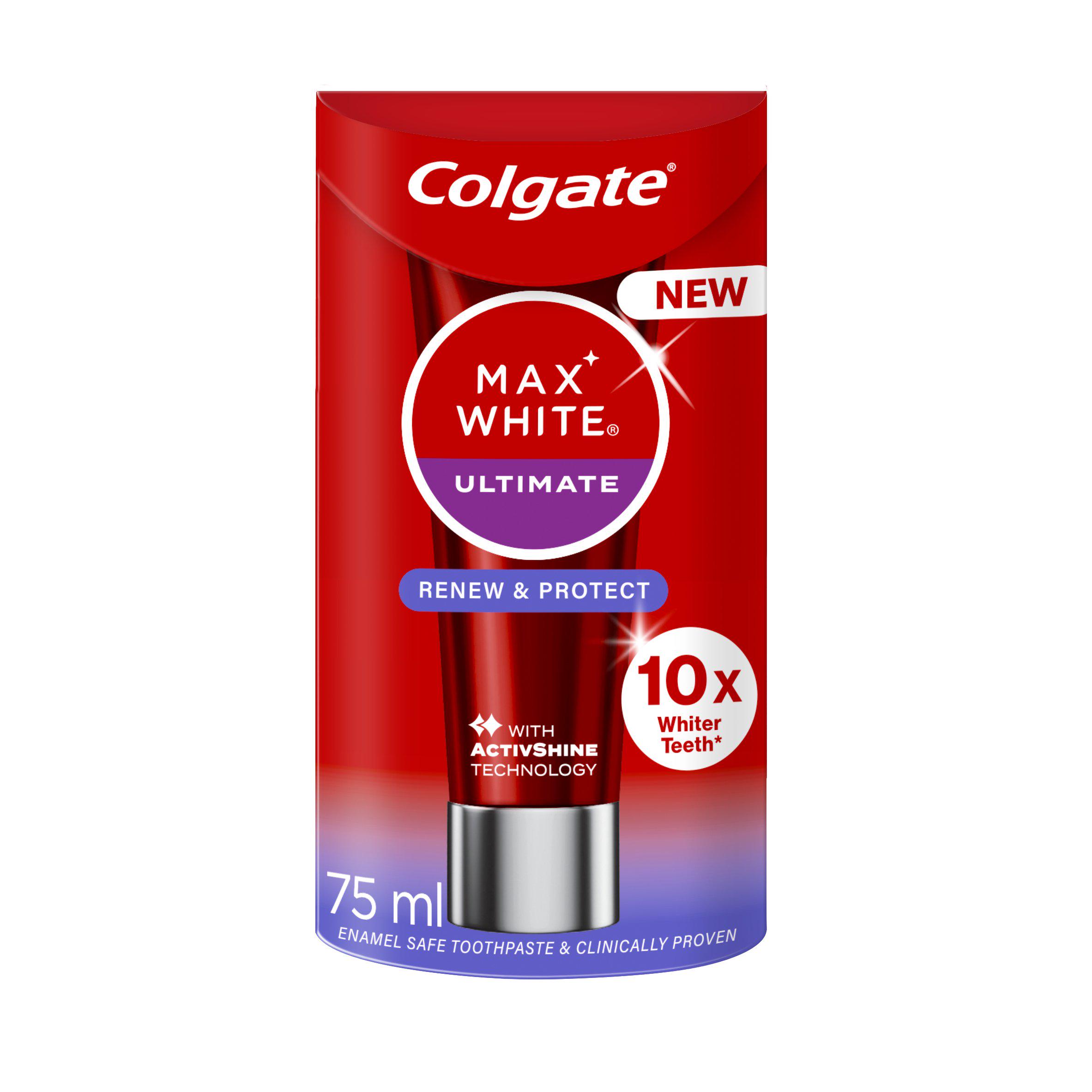Colgate Max White Ultimate Renewal Teeth Whitening Toothpaste 75ml