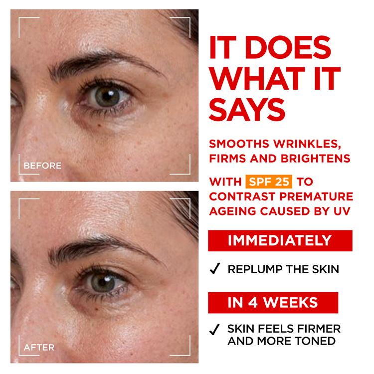 L'Oreal Paris Revitalift Laser Face Moisturiser With SPF25 Triple Action Anti-Ageing Day Cream 50ml thumbnail 2