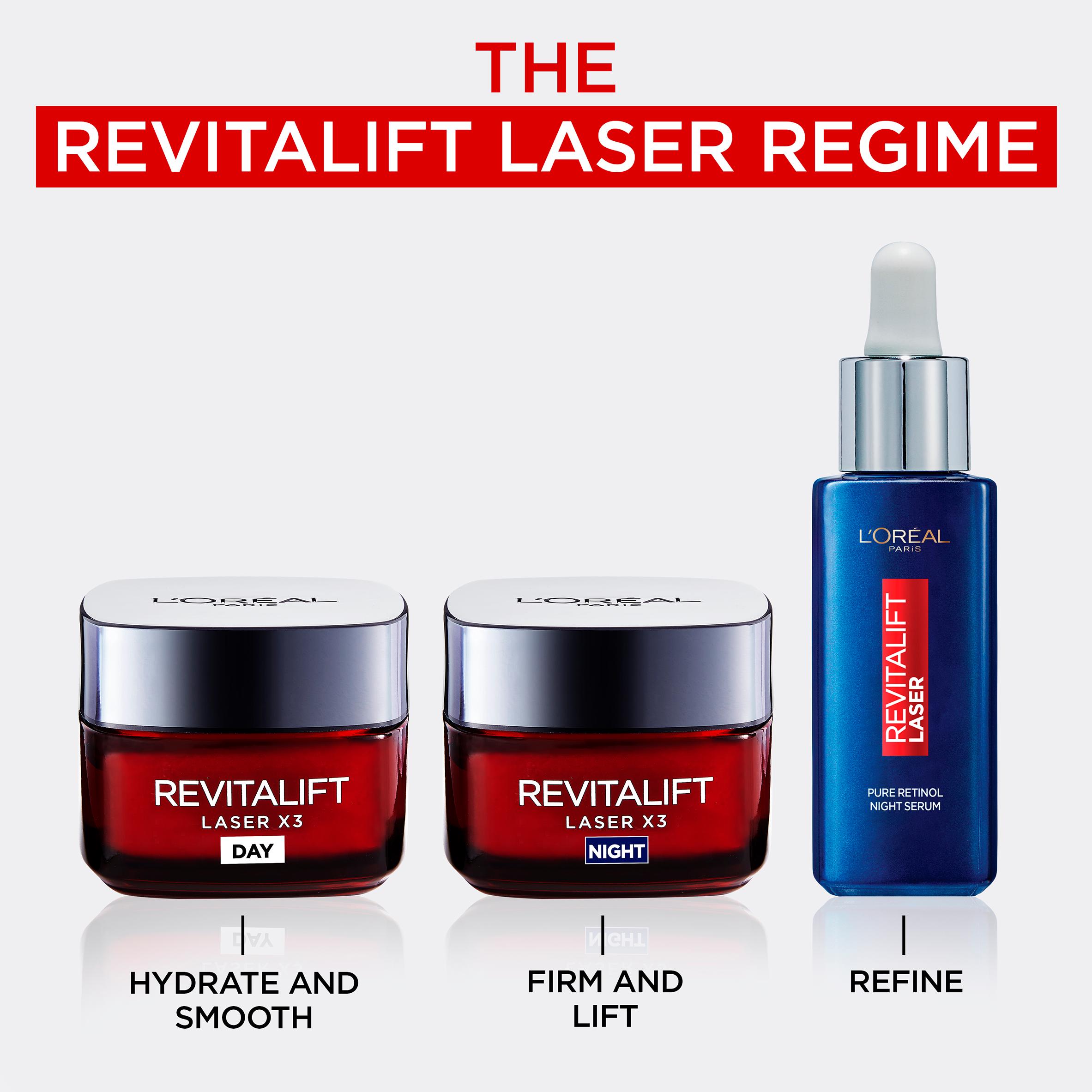 L'Oreal Paris Revitalift Laser Face Moisturiser With SPF25 Triple Action Anti-Ageing Day Cream 50ml thumbnail 6