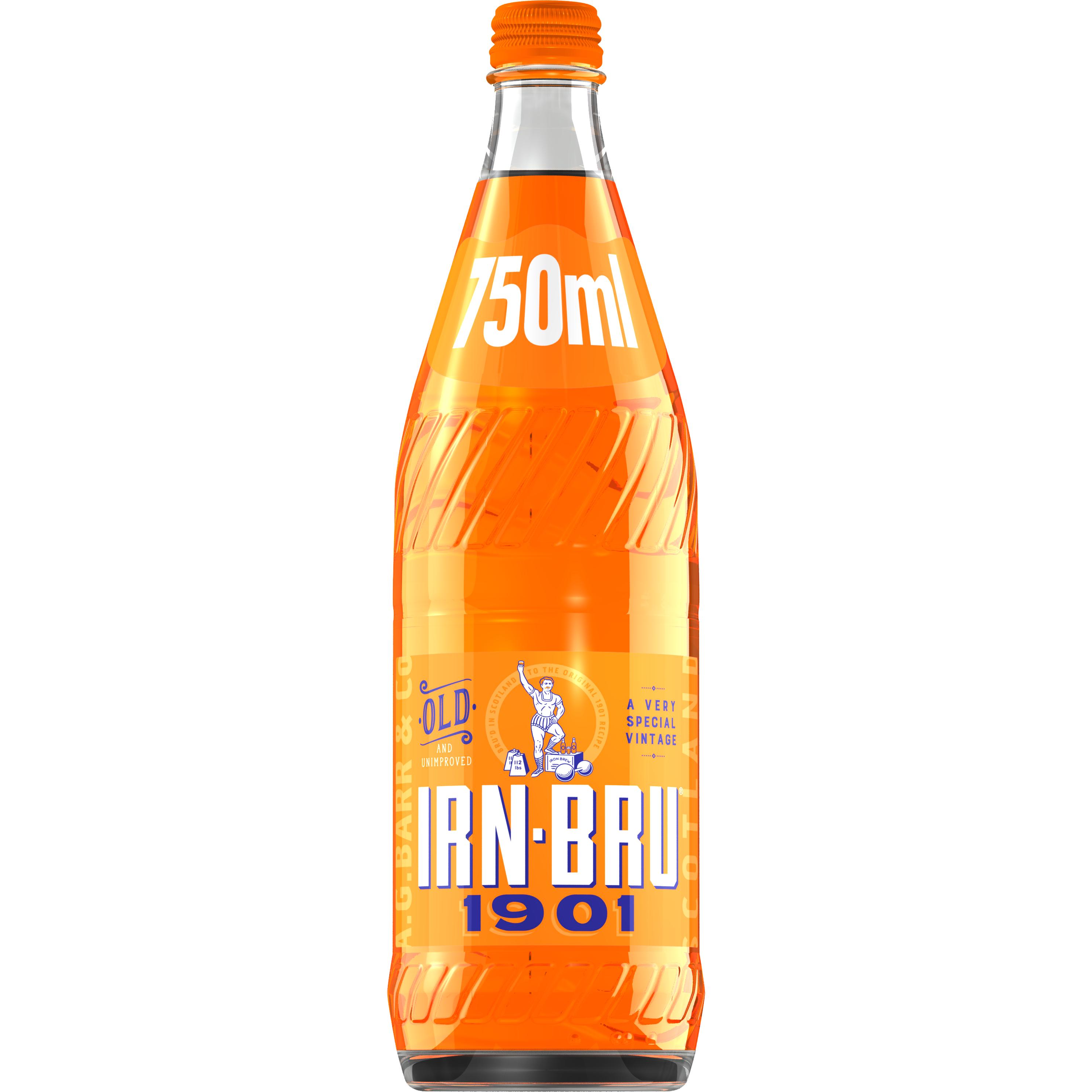 Irn-Bru 1901 Soft Drink Glass Bottle 750ml thumbnail 2