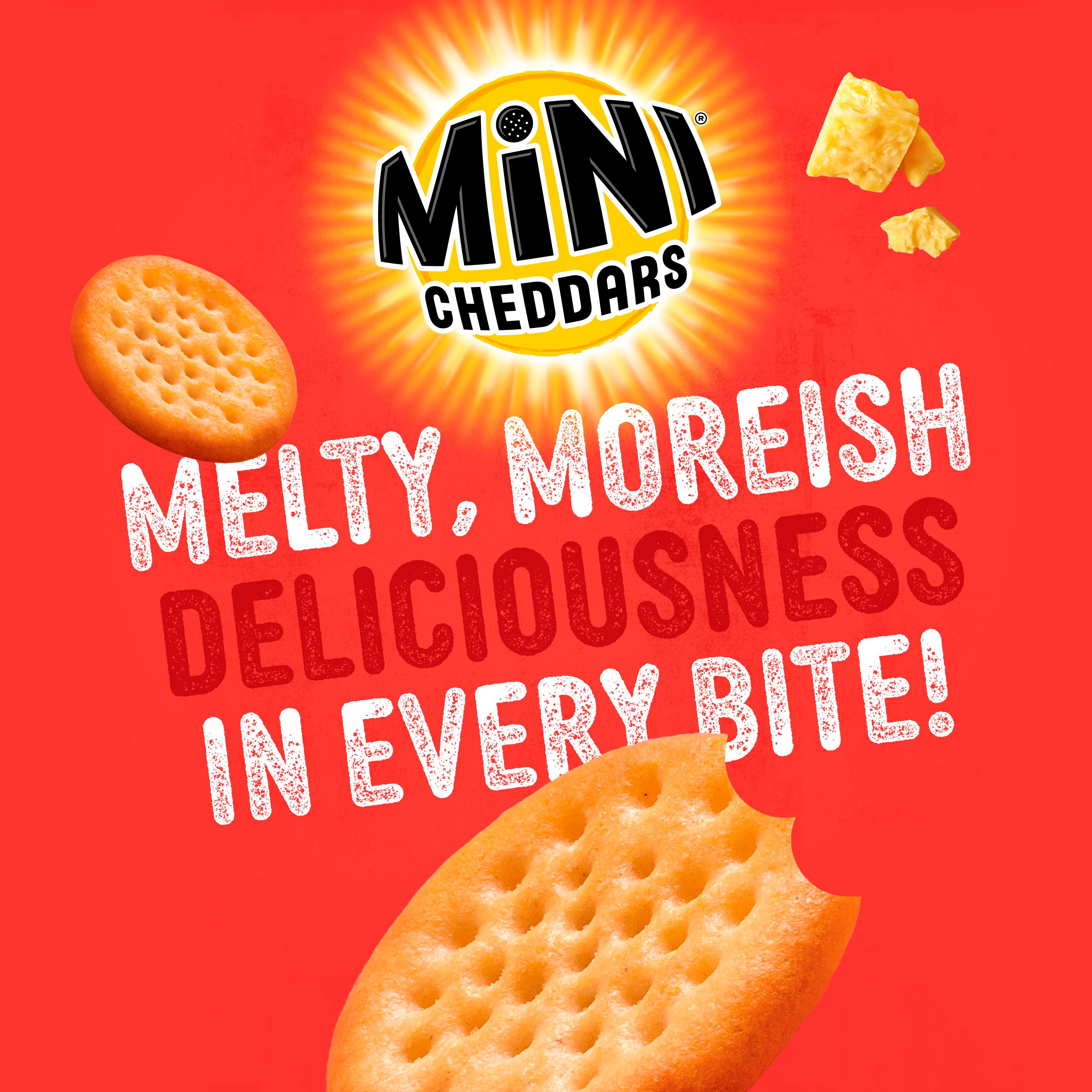 Jacob's Mini Cheddars Red Leicester Baked Snacks Multipack 12x23g thumbnail 5