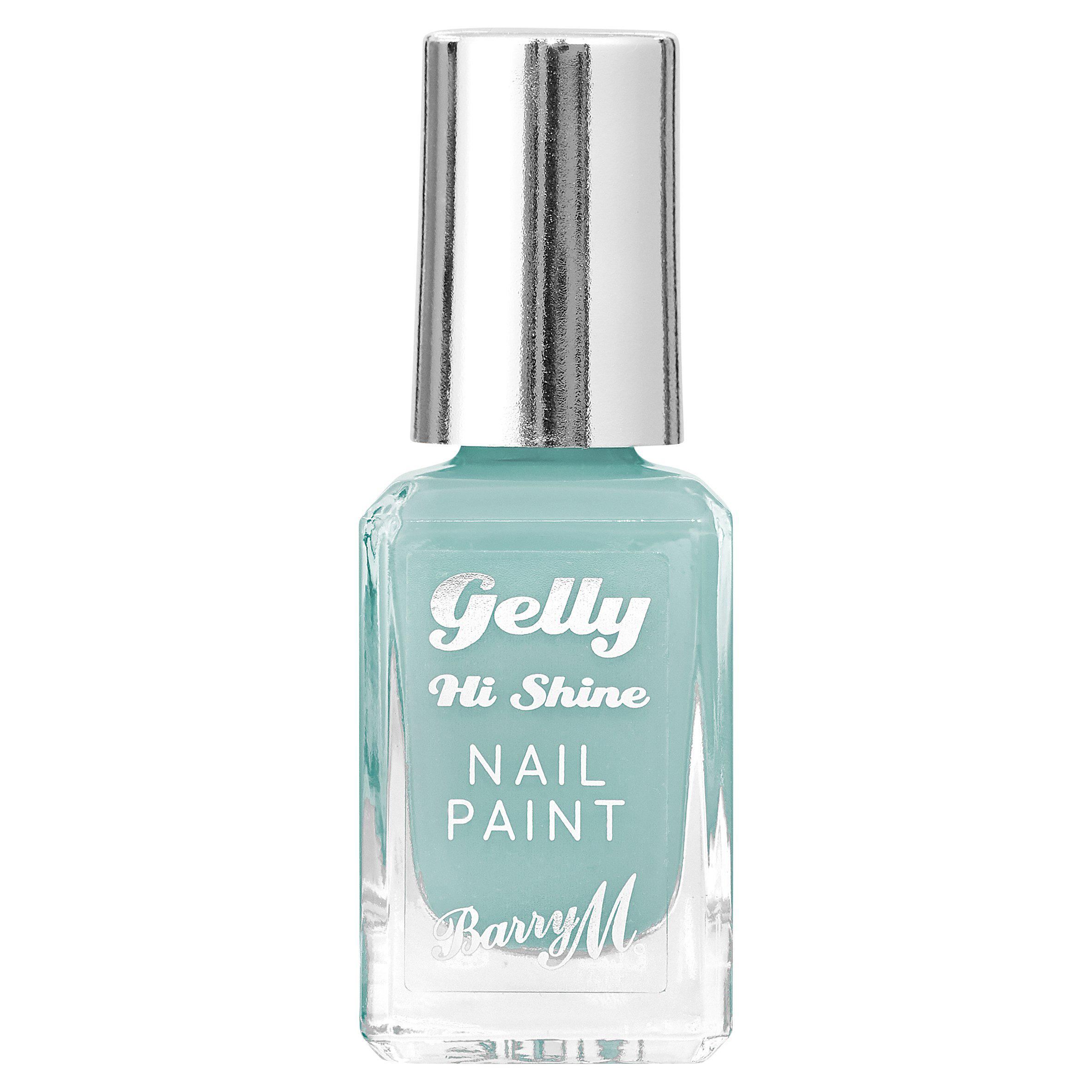 Barry M Gelly Hi Shine Nail Paint 120 Berry Sorbet 10ml