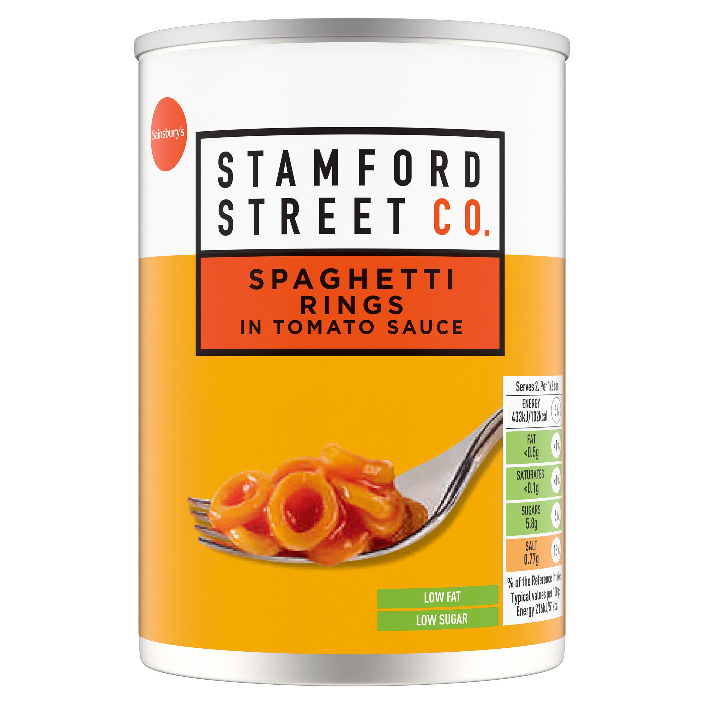 Stamford Street Co. Spaghetti Rings in Tomato Sauce 400g