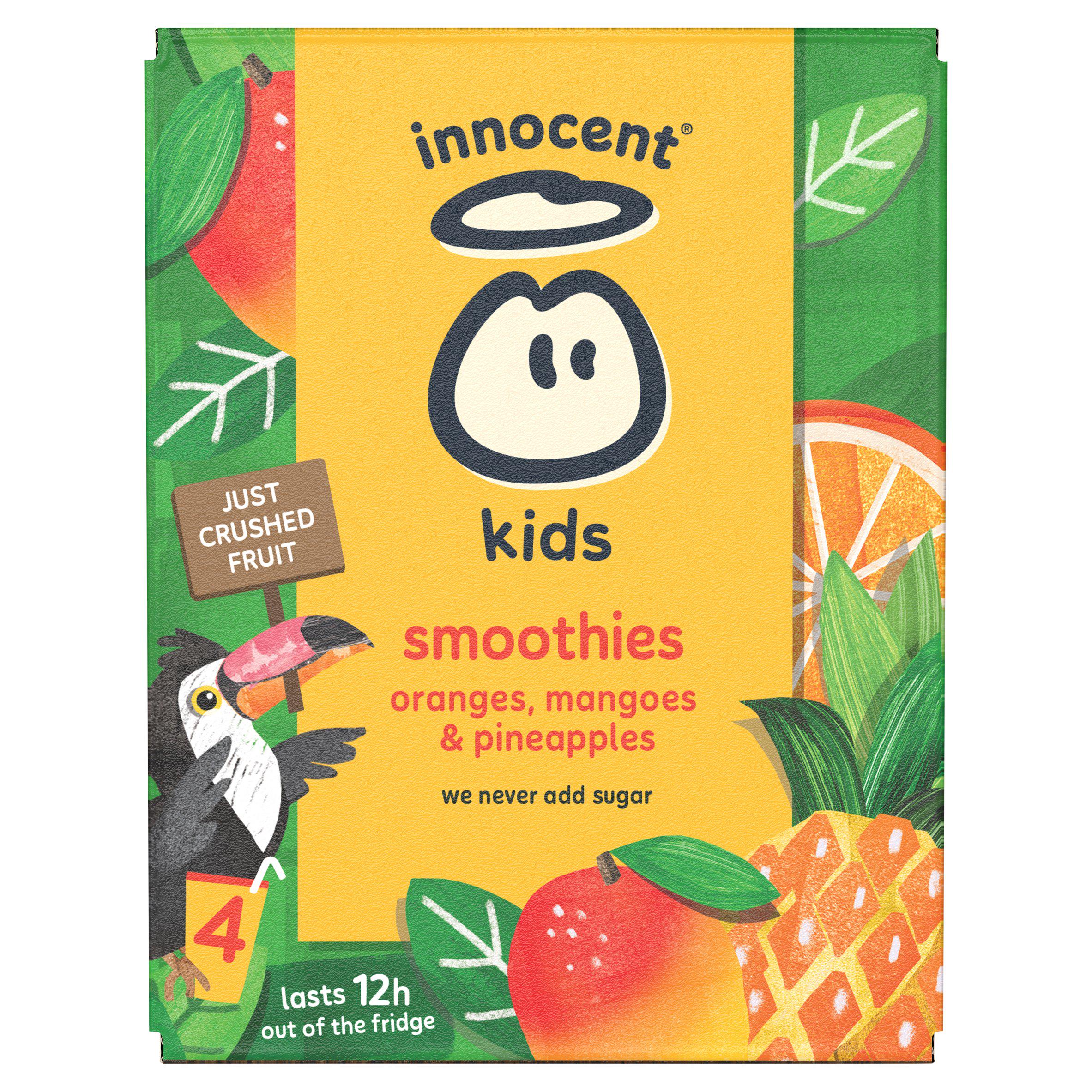 Innocent Kids Oranges, Mangoes & Pineapples Smoothies