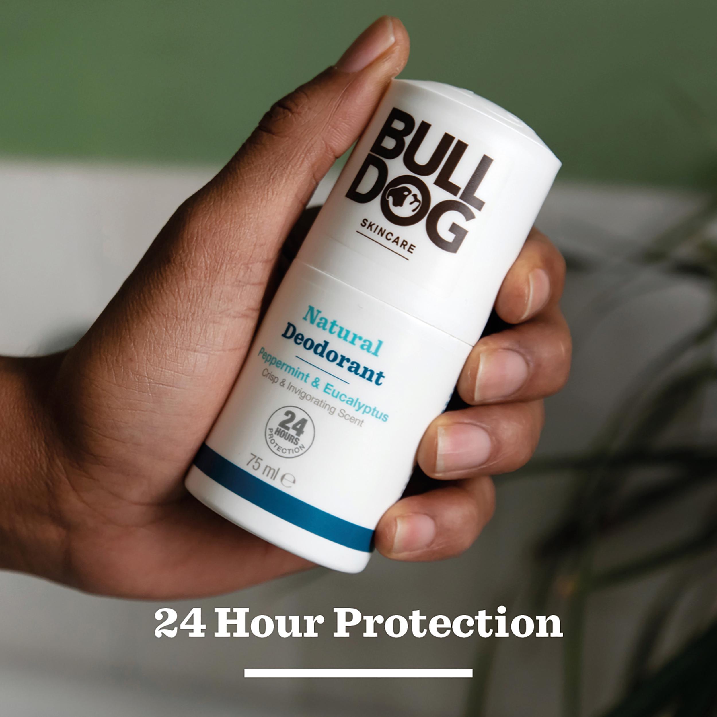 Bulldog Skincare Peppermint & Eucalyptus Natural Deodorant 75ml thumbnail 4