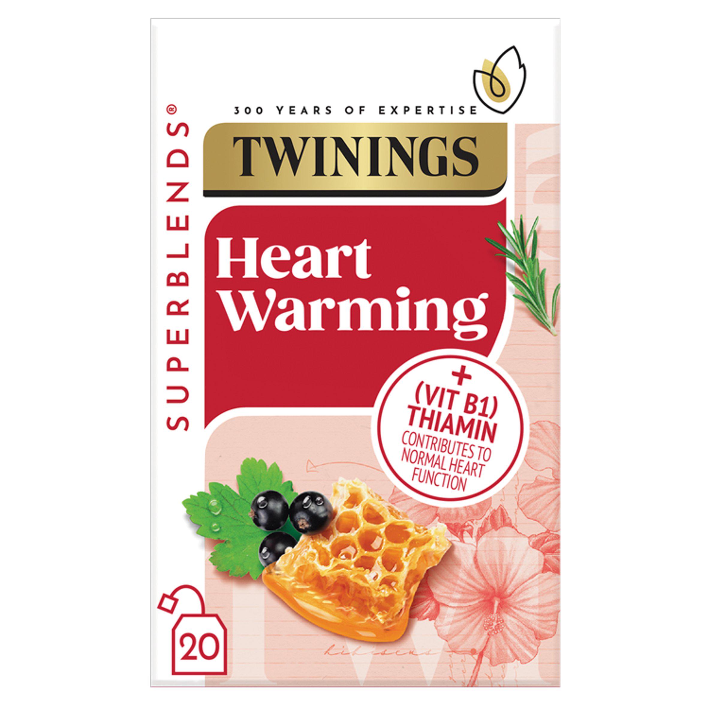 Twinings Superblends Heartea with Blackcurrant, Rosemary and Honey