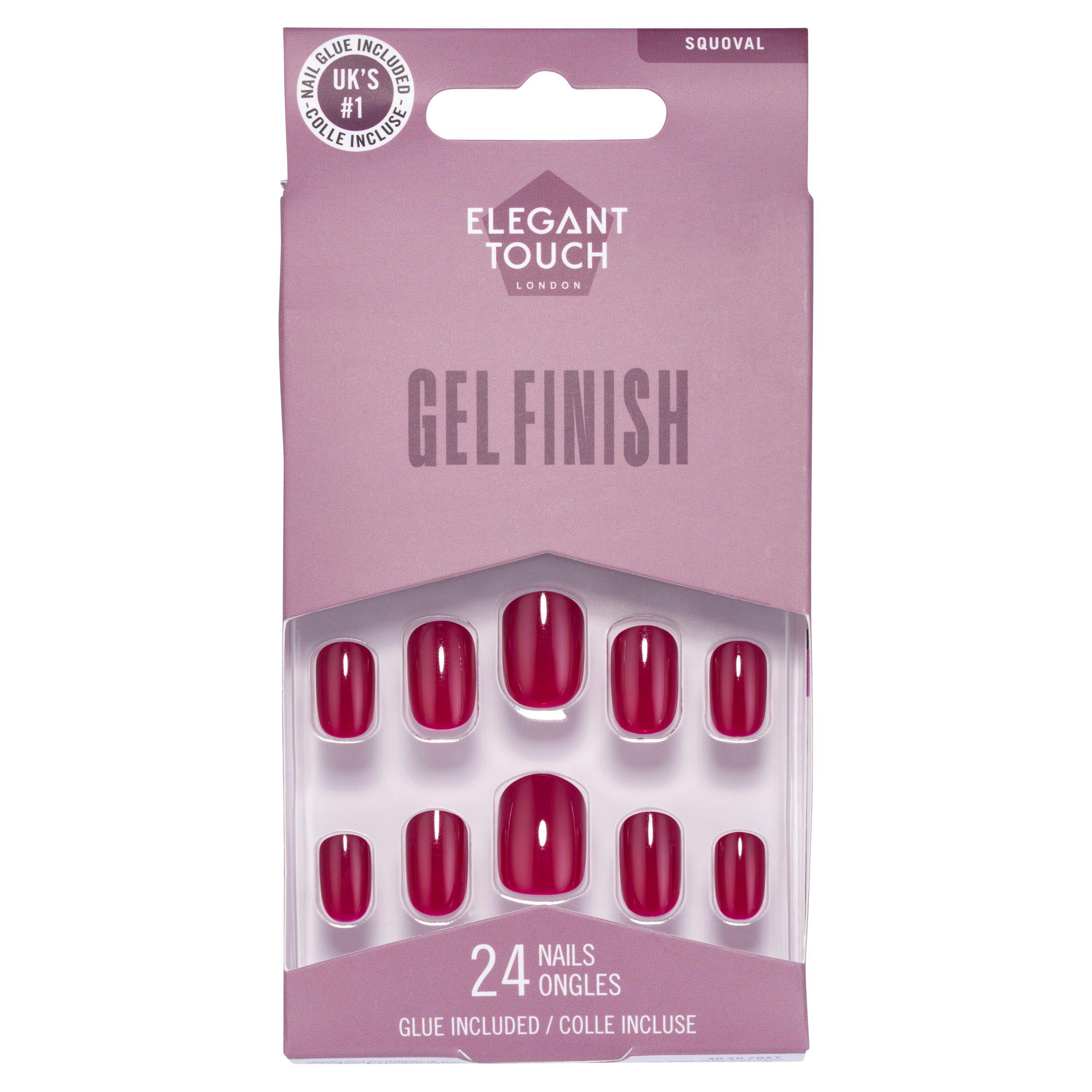 Elegant Touch Polish Nails Berry Blast