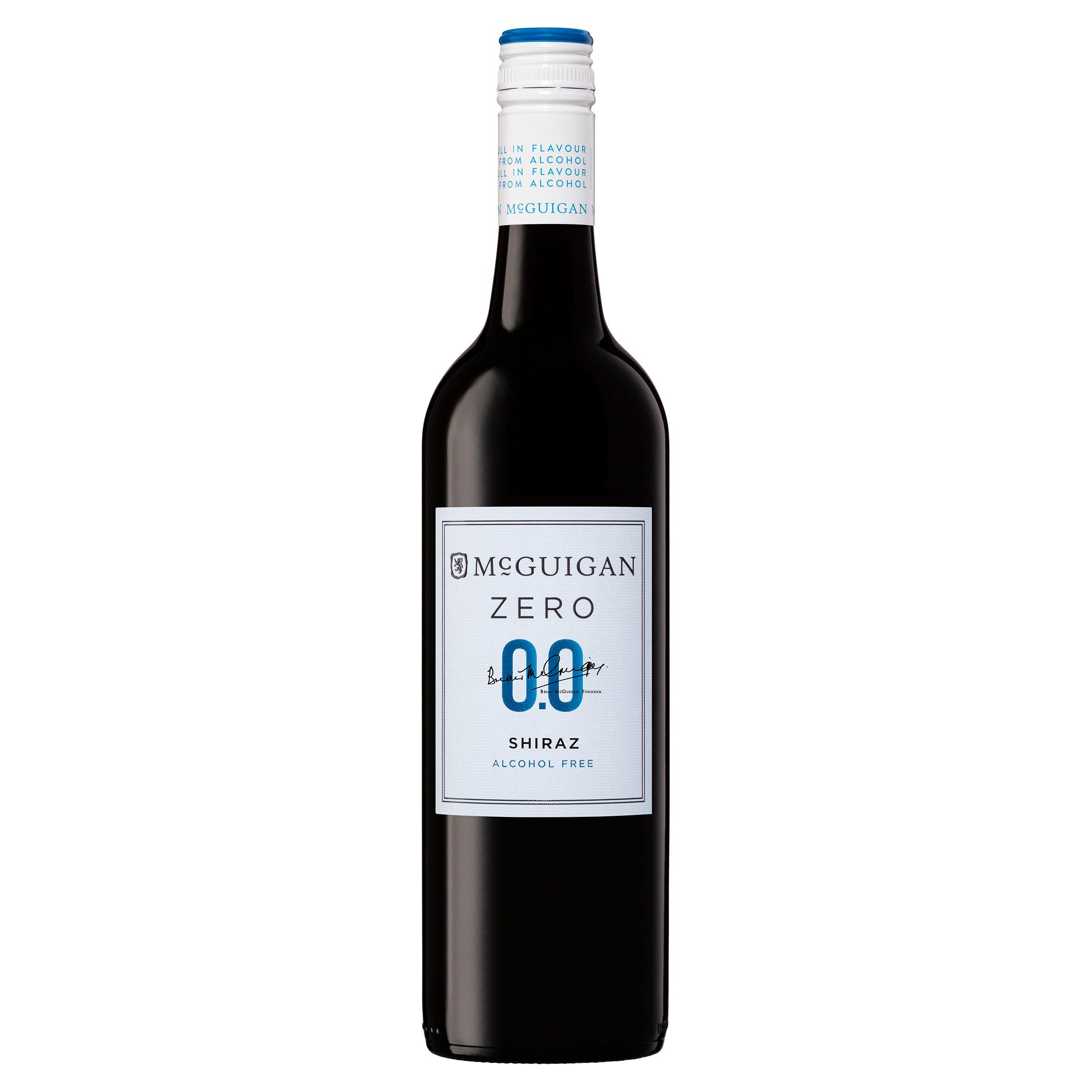 McGuigan Zero 0.0% Alcohol Free Shiraz Wine Based Drink 75cl