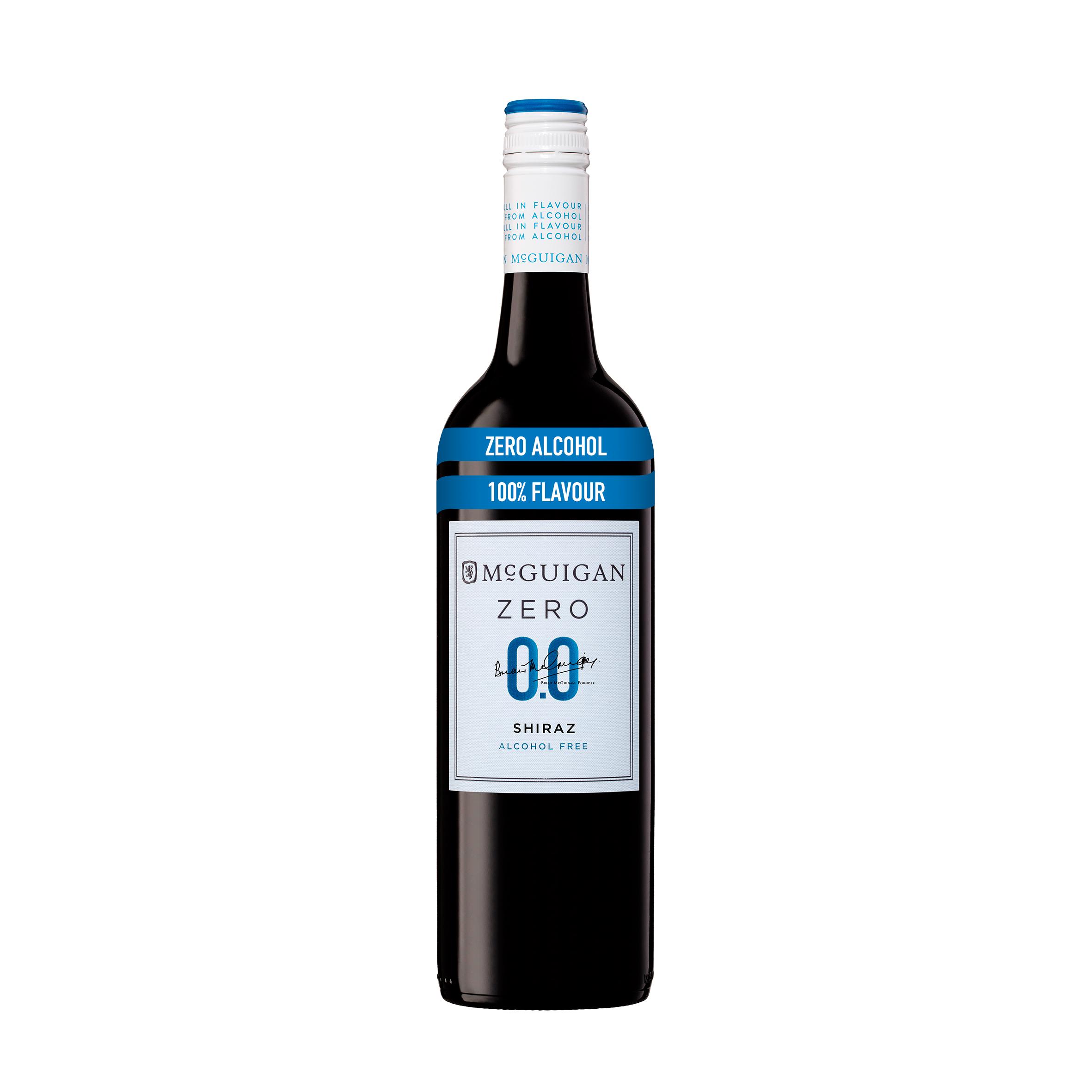 McGuigan Zero 0.0% Alcohol Free Shiraz Wine Based Drink 75cl thumbnail 2