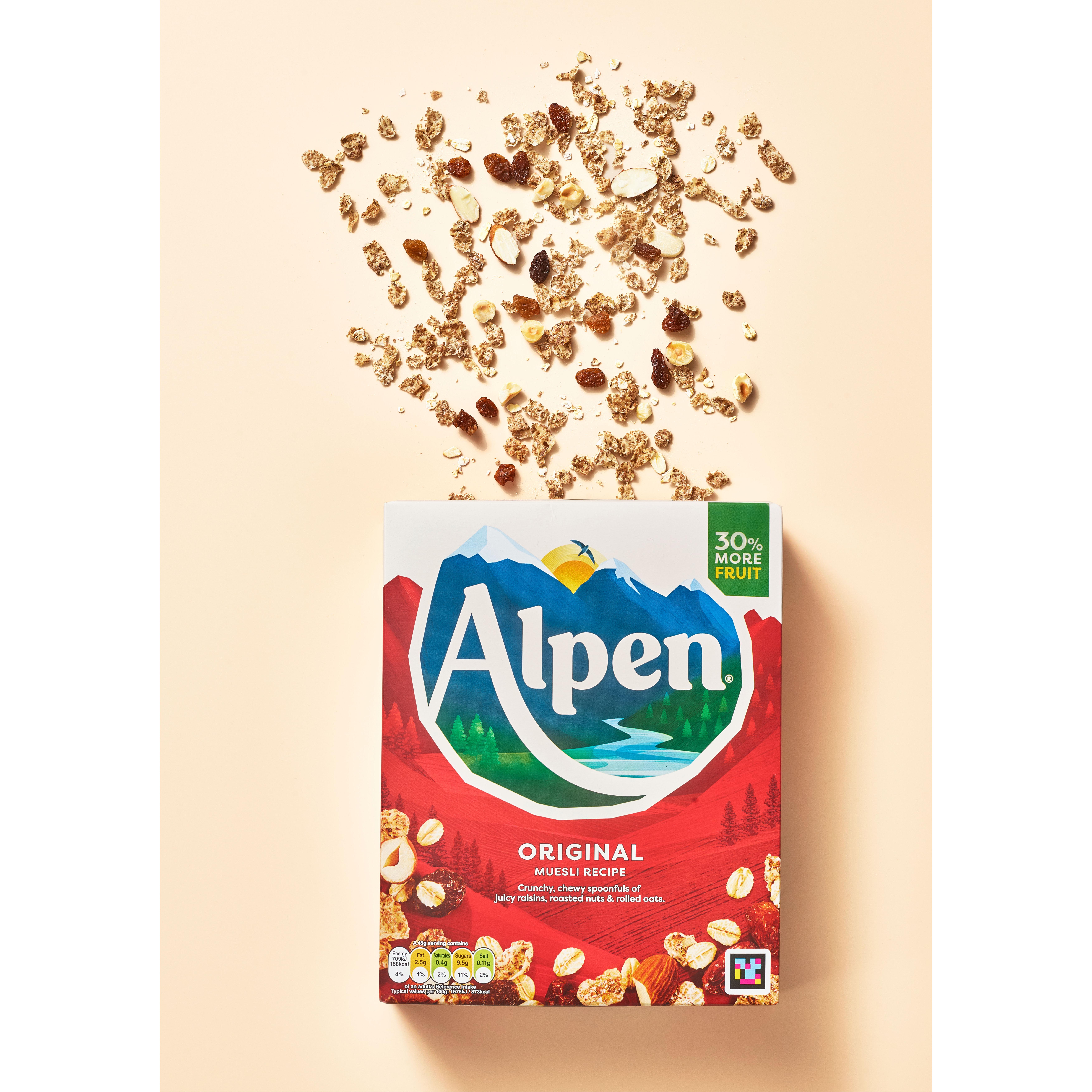 Alpen Original Muesli Breakfast Cereal 550g thumbnail 4