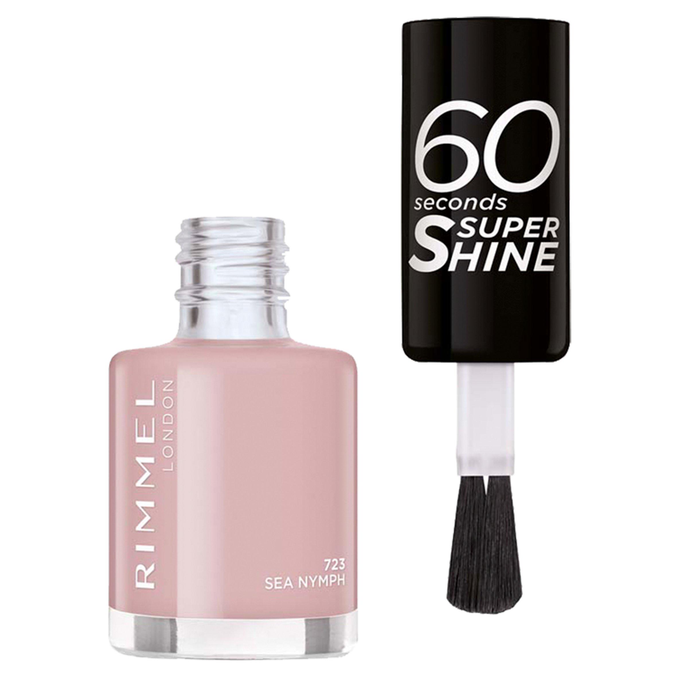 Rimmel London 60 Seconds Super Shine 723 Sea Nymph 8ml
