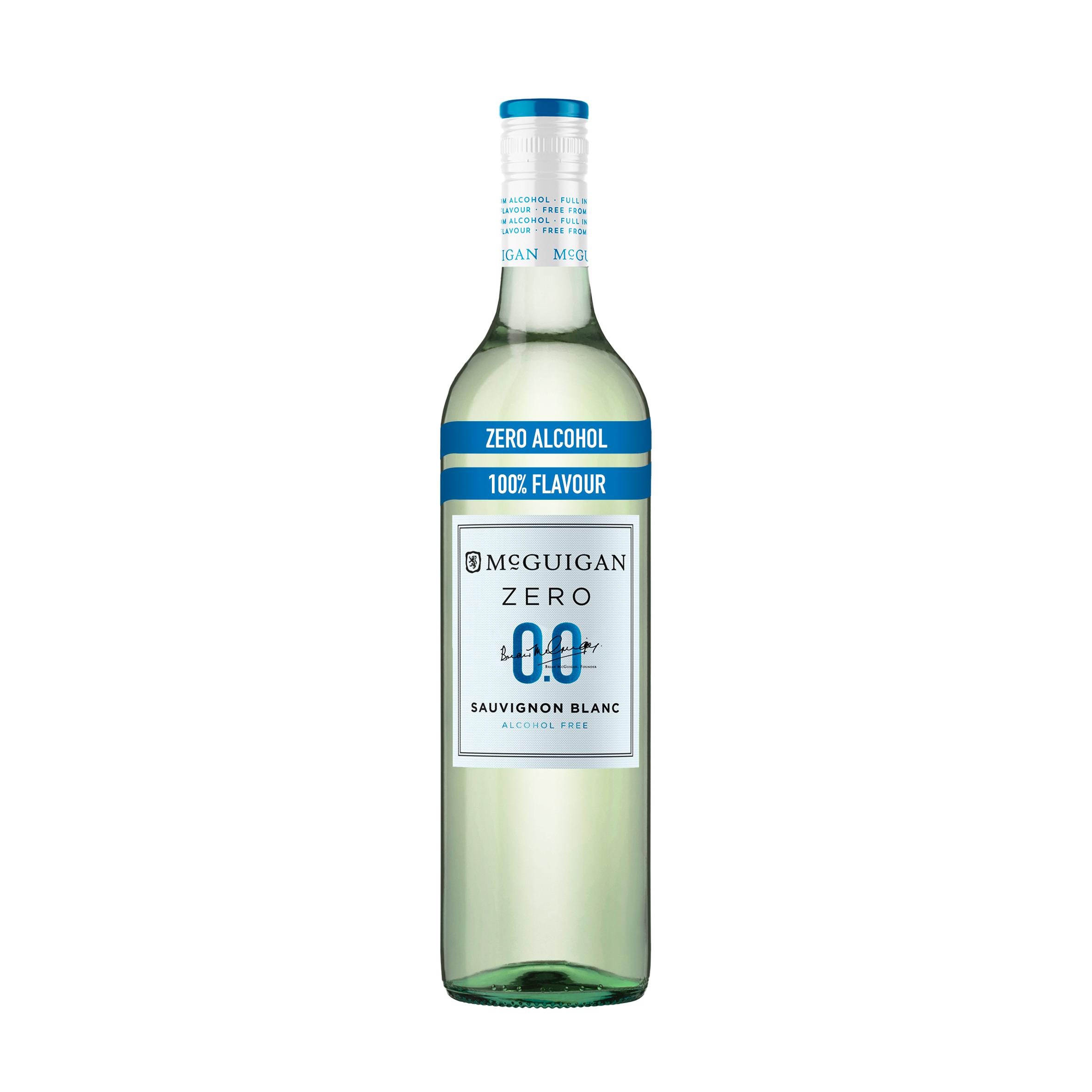 McGuigan Zero Sauvignon Blanc 0.0% Alcohol Free Australian White Wine Based Drink 75cl thumbnail 2