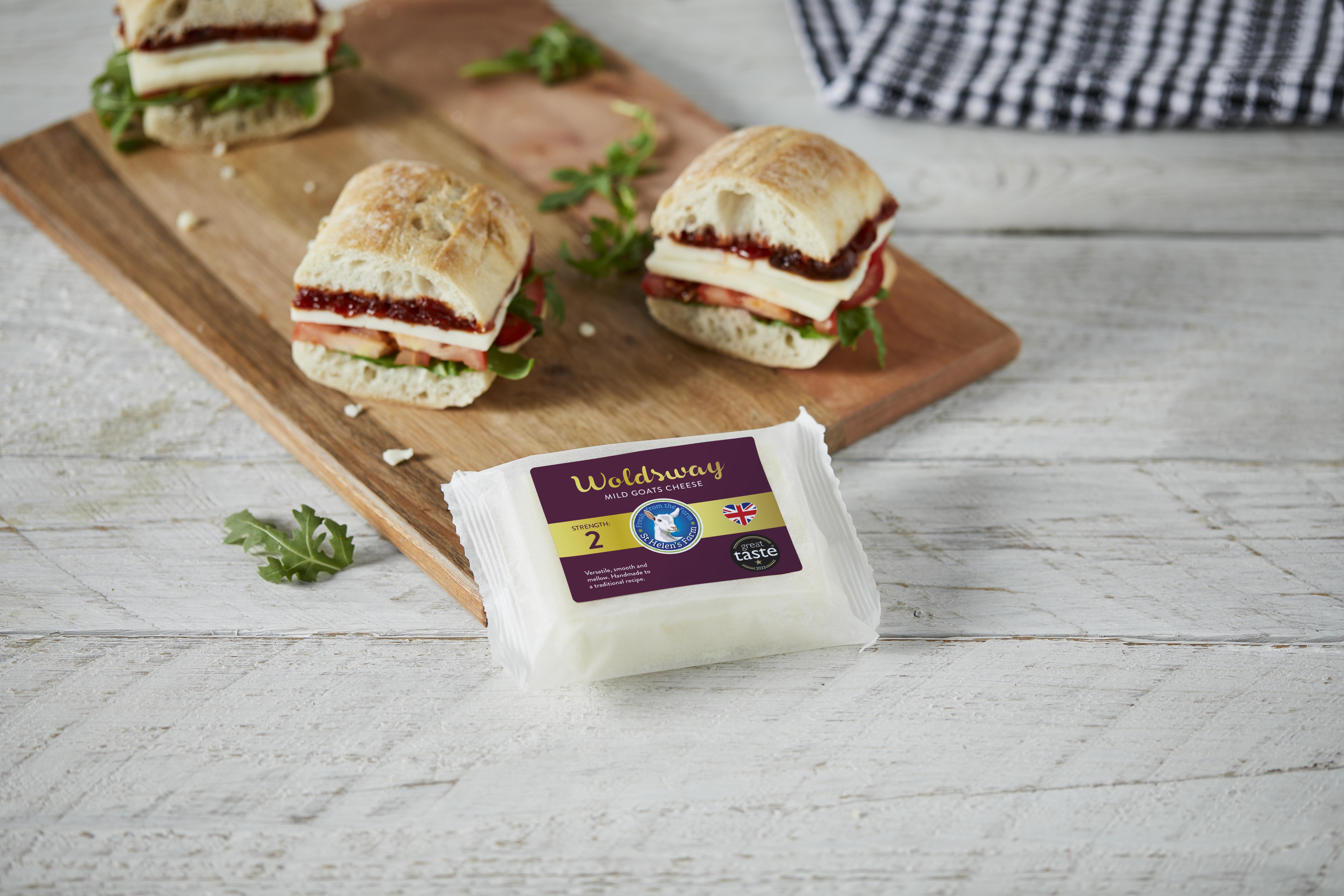 St Helen's Farm Mild Goats Cheese 170g thumbnail 4