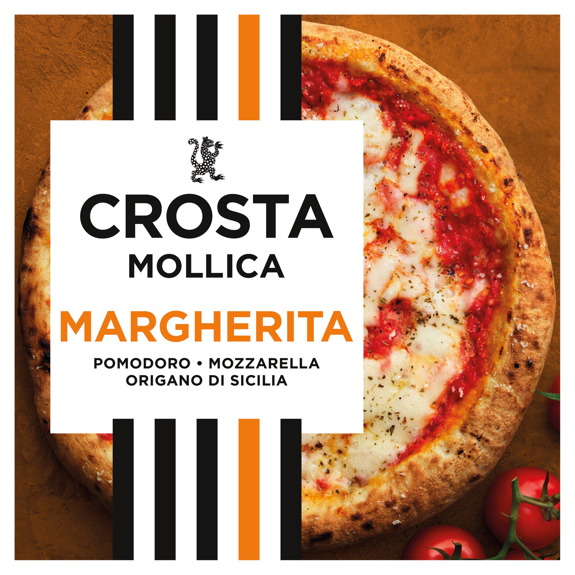 Crosta & Mollica Margherita Sourdough Pizza Tomato, Mozzarella & Oregano 403g