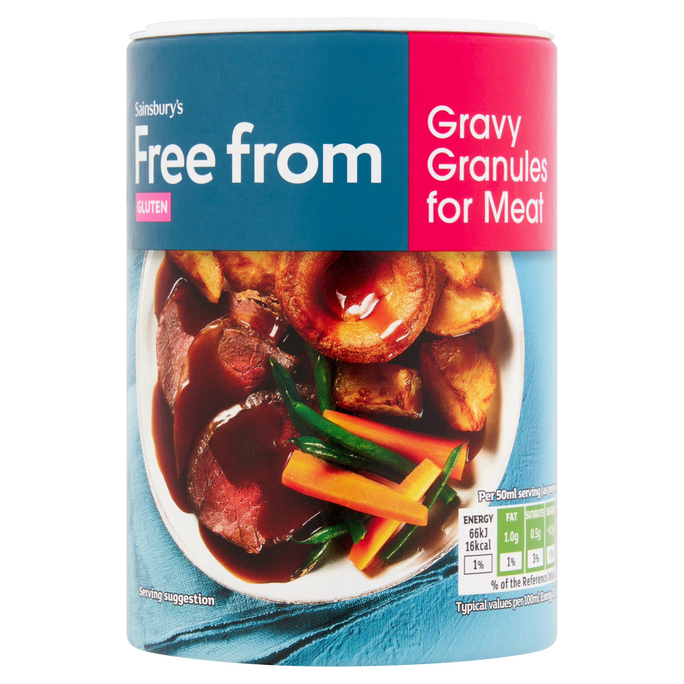 Sainsbury's Free From Beef Gravy Granules 170g