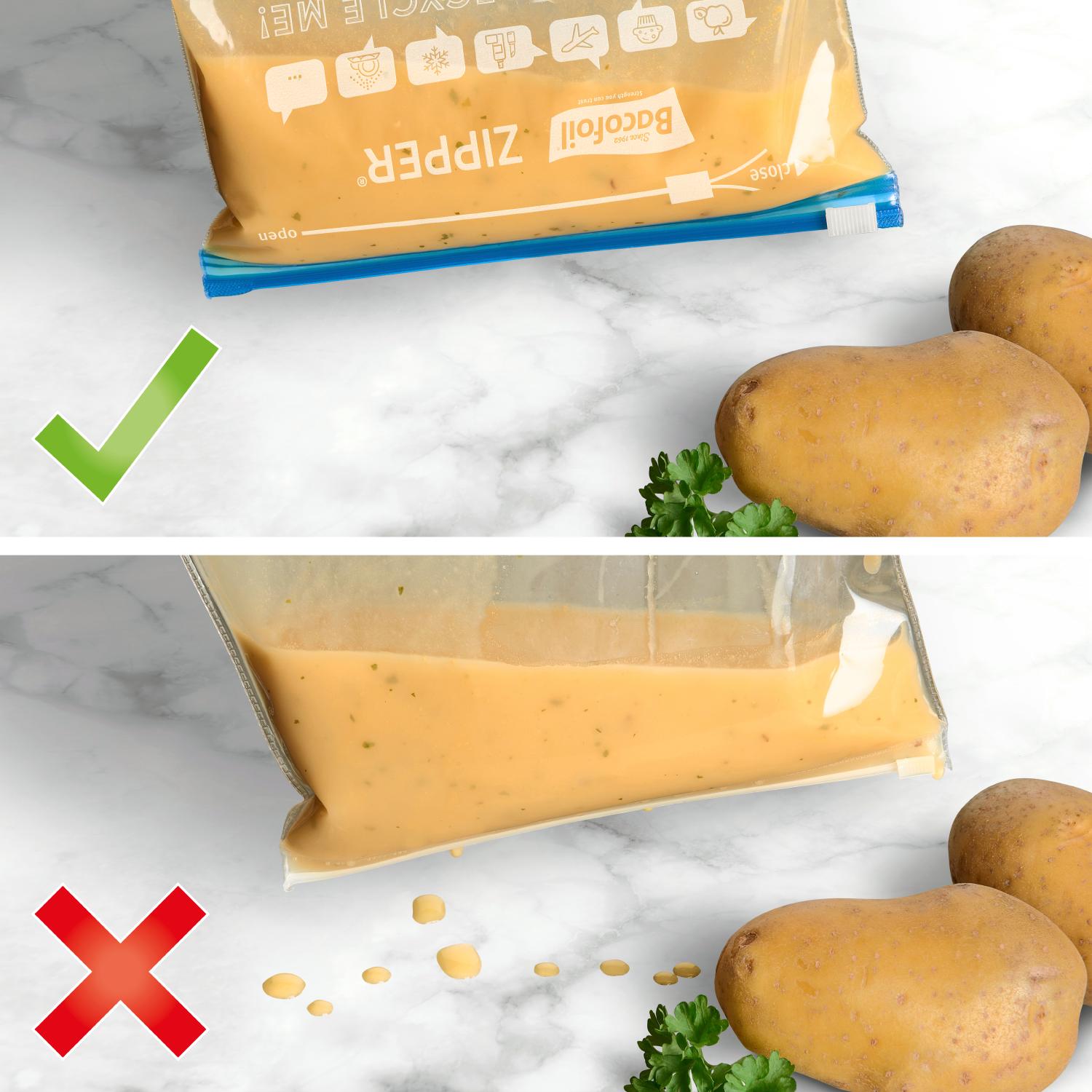 Bacofoil Zipper All Purpose Protect Small Bags x15 thumbnail 4