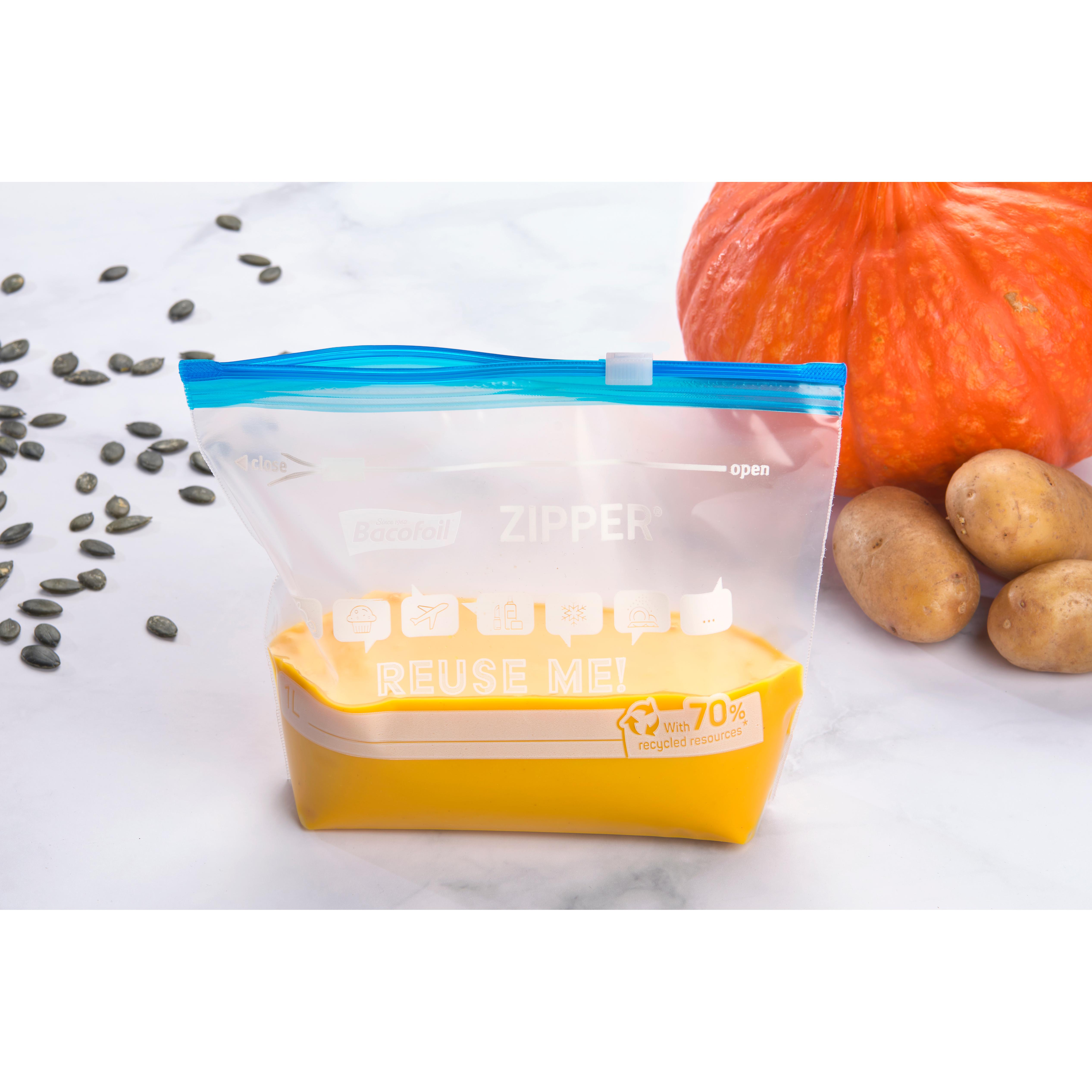 Bacofoil Zipper All Purpose Protect Small Bags x15 thumbnail 6