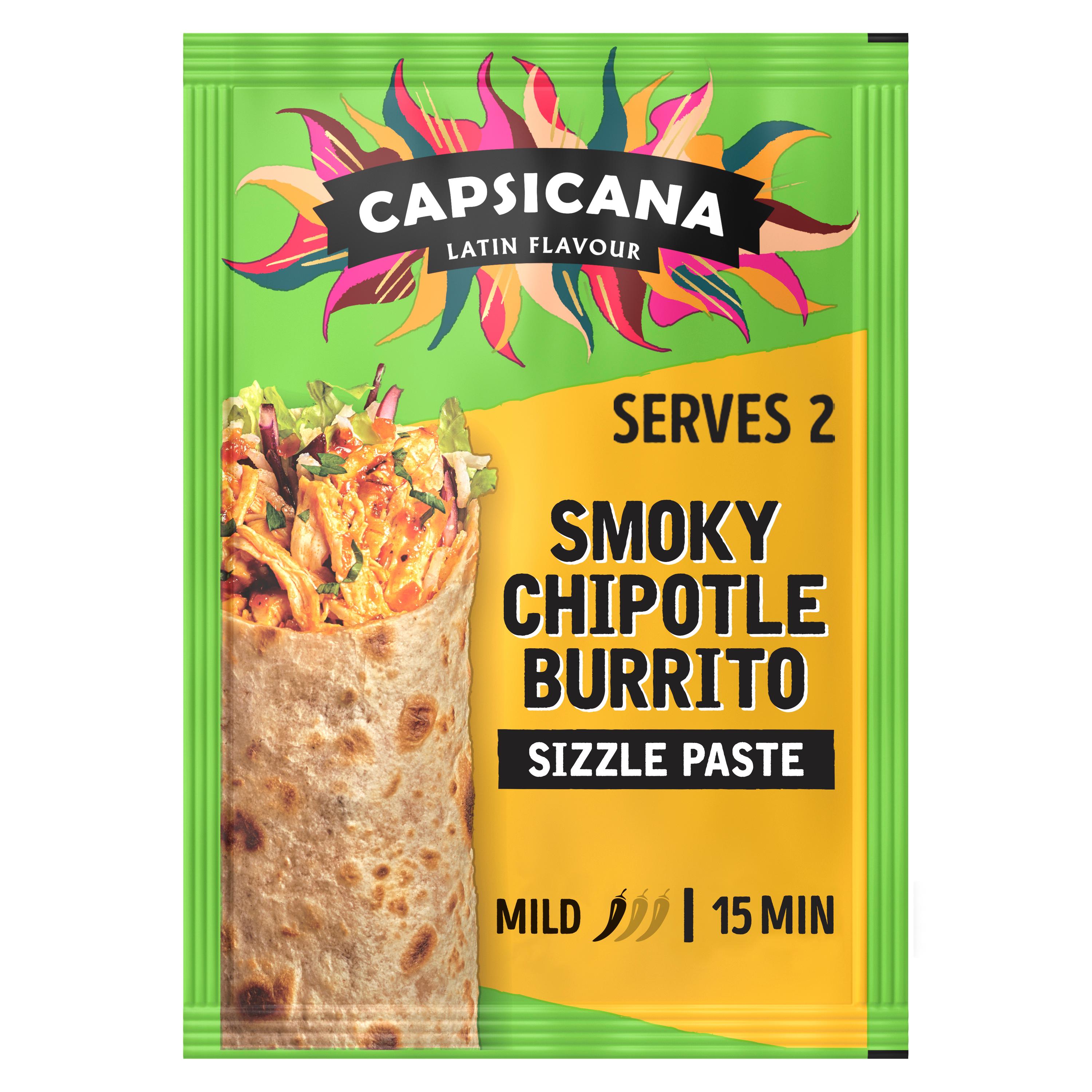 Capsicana Mexican Tomato & Chipotle Tinga Cooking Paste 60g thumbnail 2