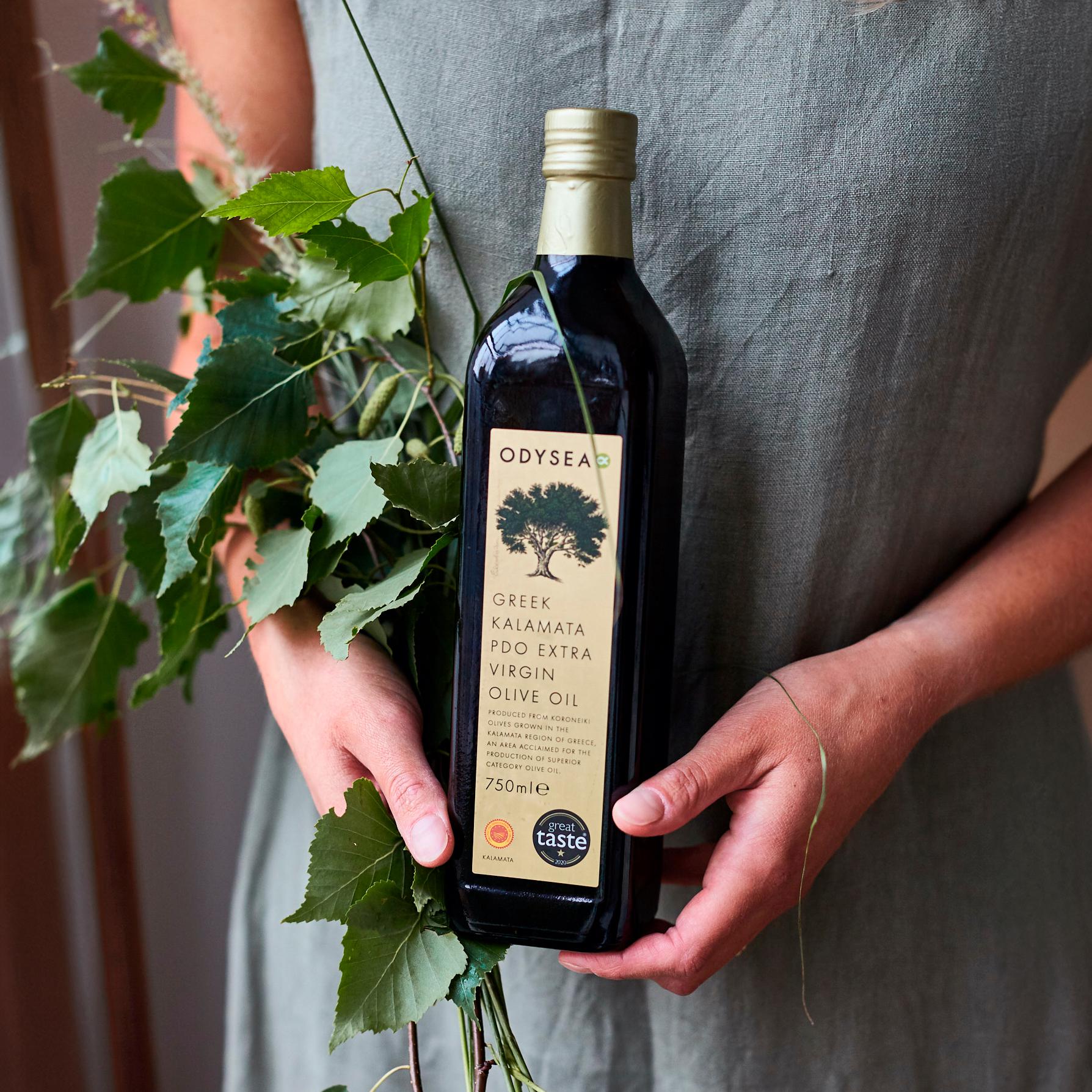 Odysea Greek Kalamata PDO Extra Virgin Olive Oil 750ml thumbnail 2